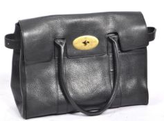 MULBERRY - CONTEMPORARY BAYSWATER LEATHER HANDBAG
