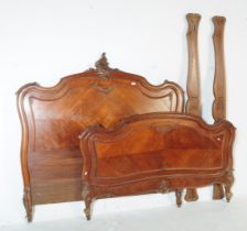 VICTORIAN 19TH CENTURY FRENCH LOUIS XV STYLE HEADBOARD