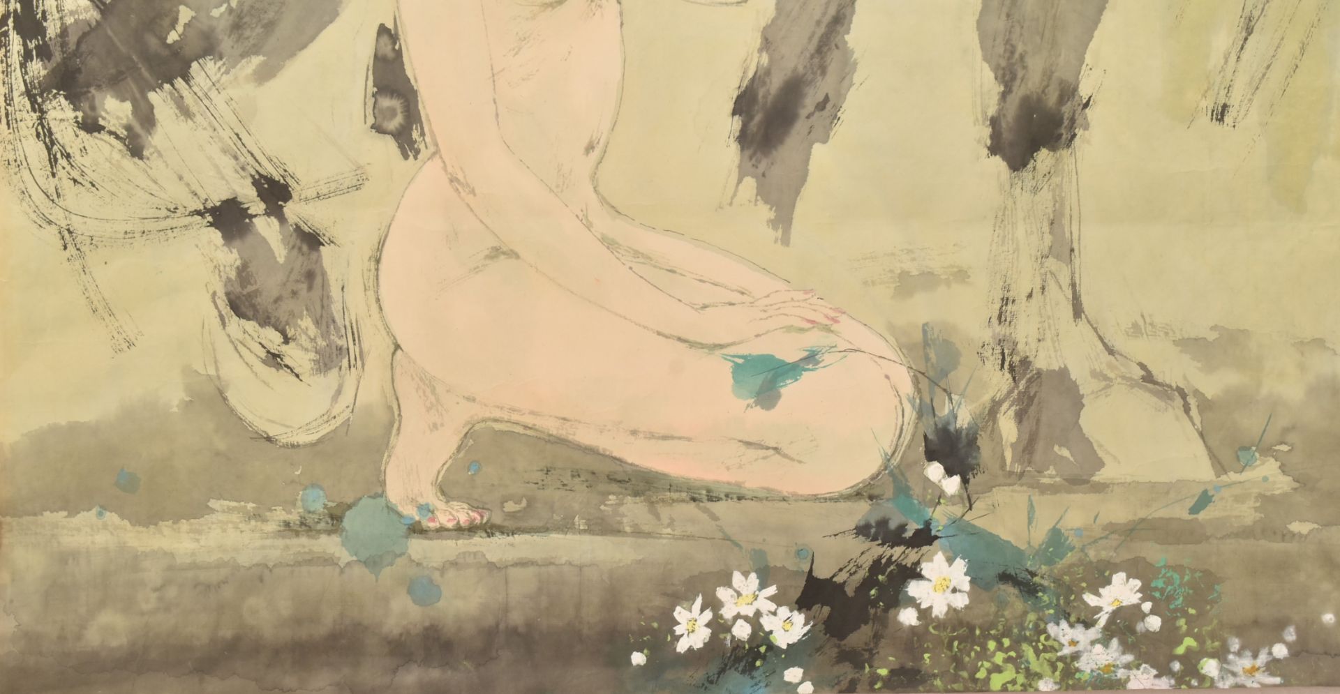 GAO BOLONG 高伯龙 - NUDE AND A HORSE 少女和马 - Image 3 of 6