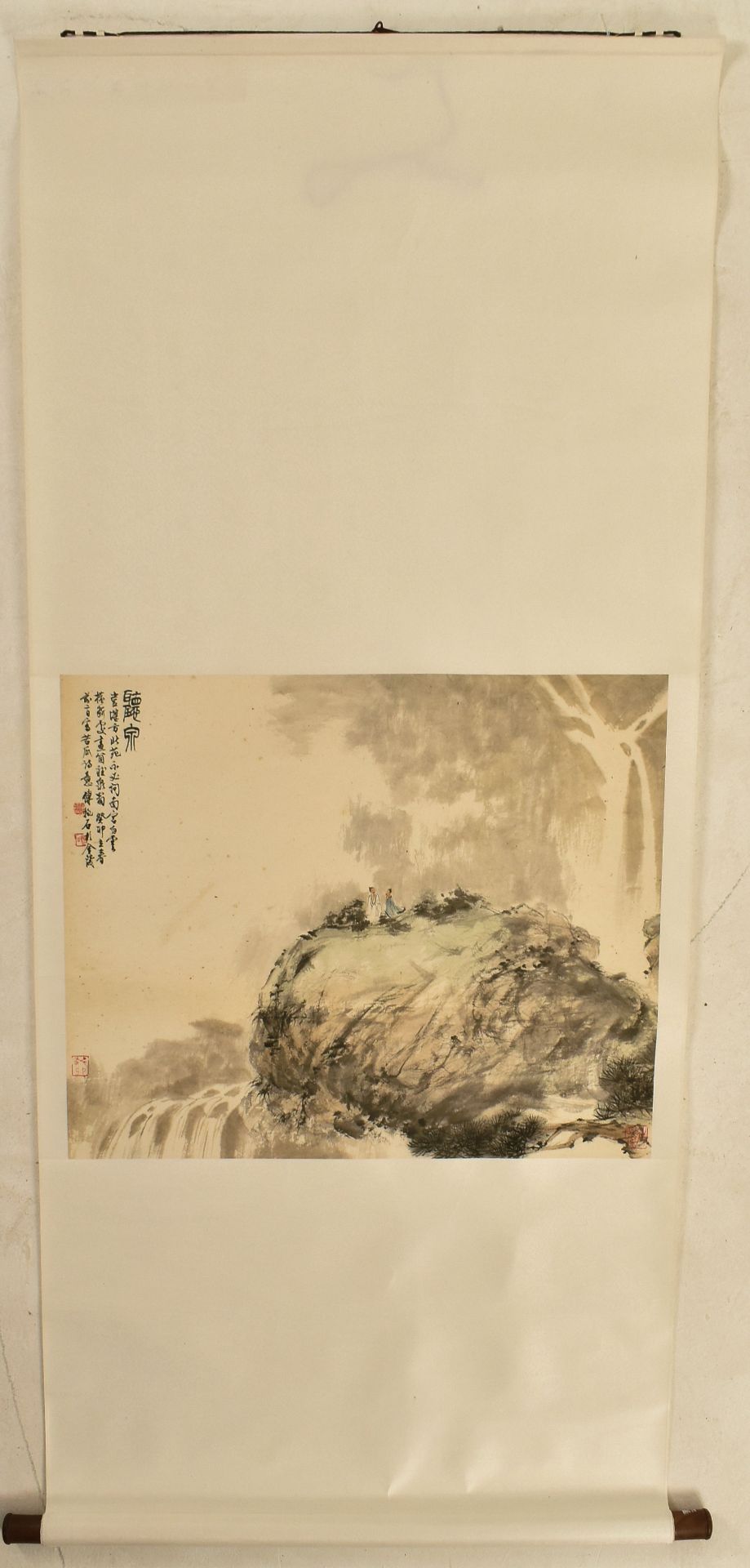 FU BAOSHI 傅抱石- LANDSCAPE 听泉图 - Image 7 of 7