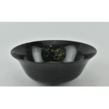 REPUBLIC PERIOD MOSS JADE BOWL 民国玉碗