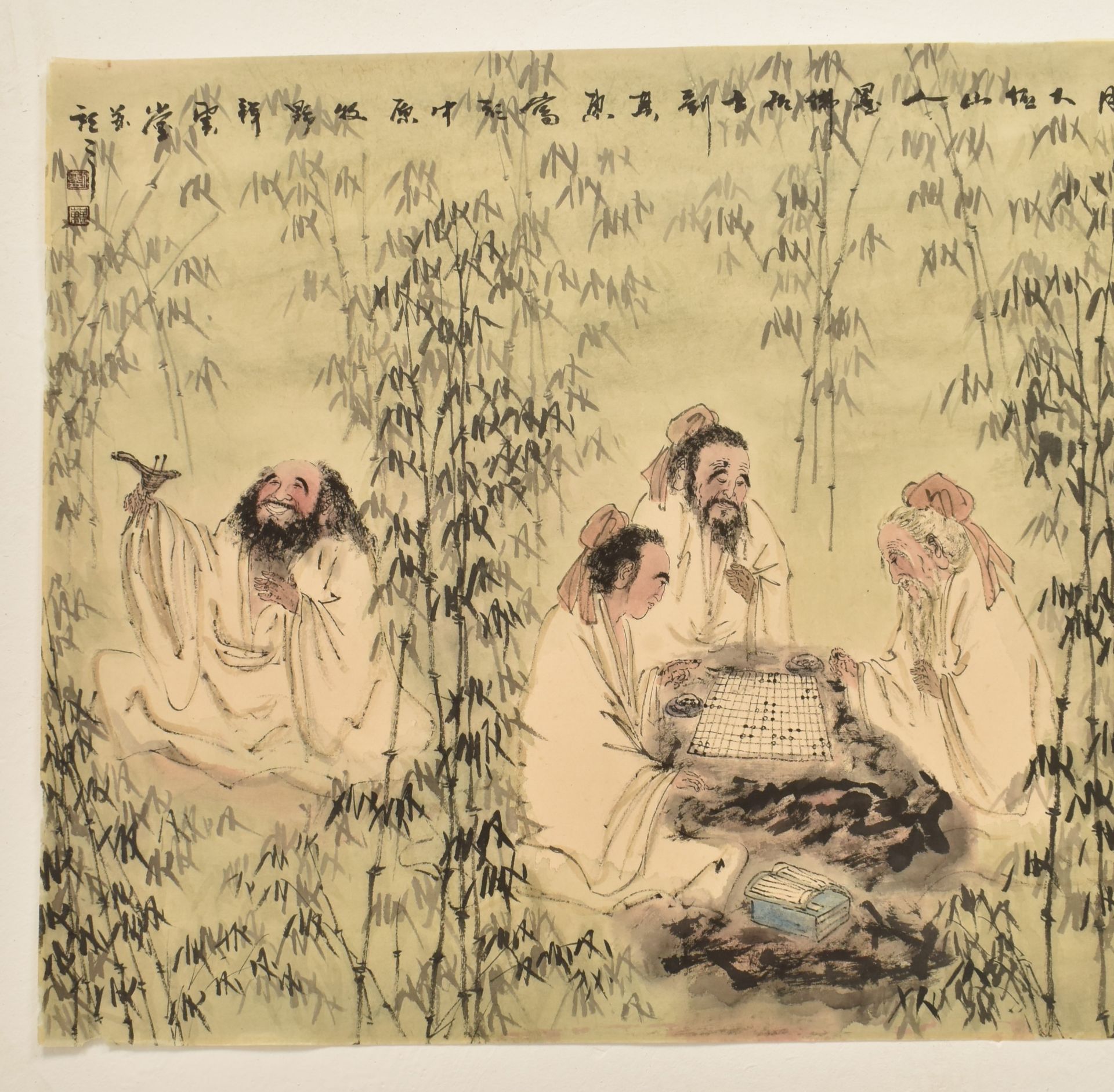 Liu Qidonf 刘其东 - THE SEVEN AGES OF THE BAMBOO GROVE 竹林七賢 - Image 3 of 6