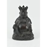 BRONZE FIGURINE OF BUDAI MILEFO BUDDHA