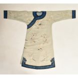 CHINESE HAND EMBROIDERED CHEONGSAM DRESS 锦雀凤凰绣花旗袍