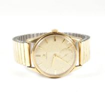 1960S 9CT GOLD OMEGA GENTLEMANS WRISTWATCH