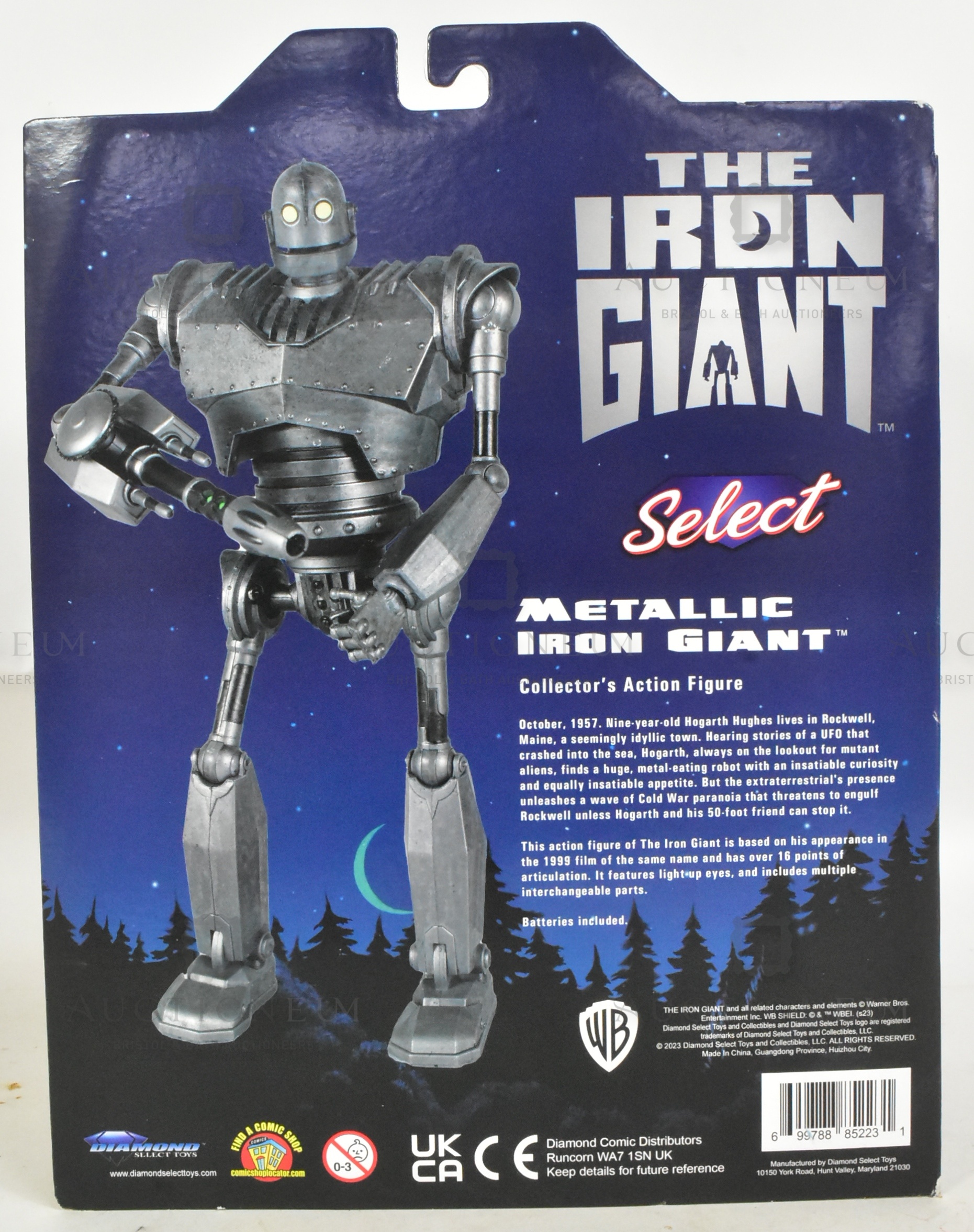 THE IRON GIANT - DIAMOND SELECT - SIGNED ACTION FIGURE - Bild 4 aus 5