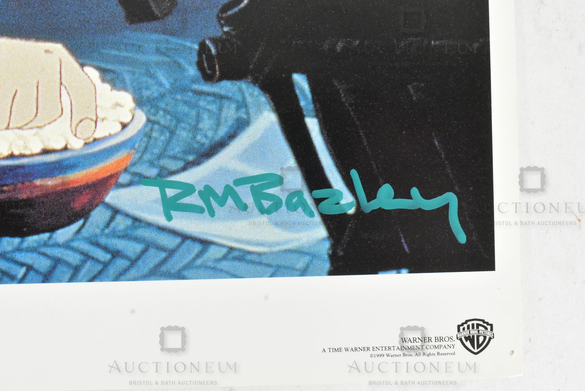 THE IRON GIANT - ORIGINAL SIGNED LOBBY CARD - Bild 2 aus 3