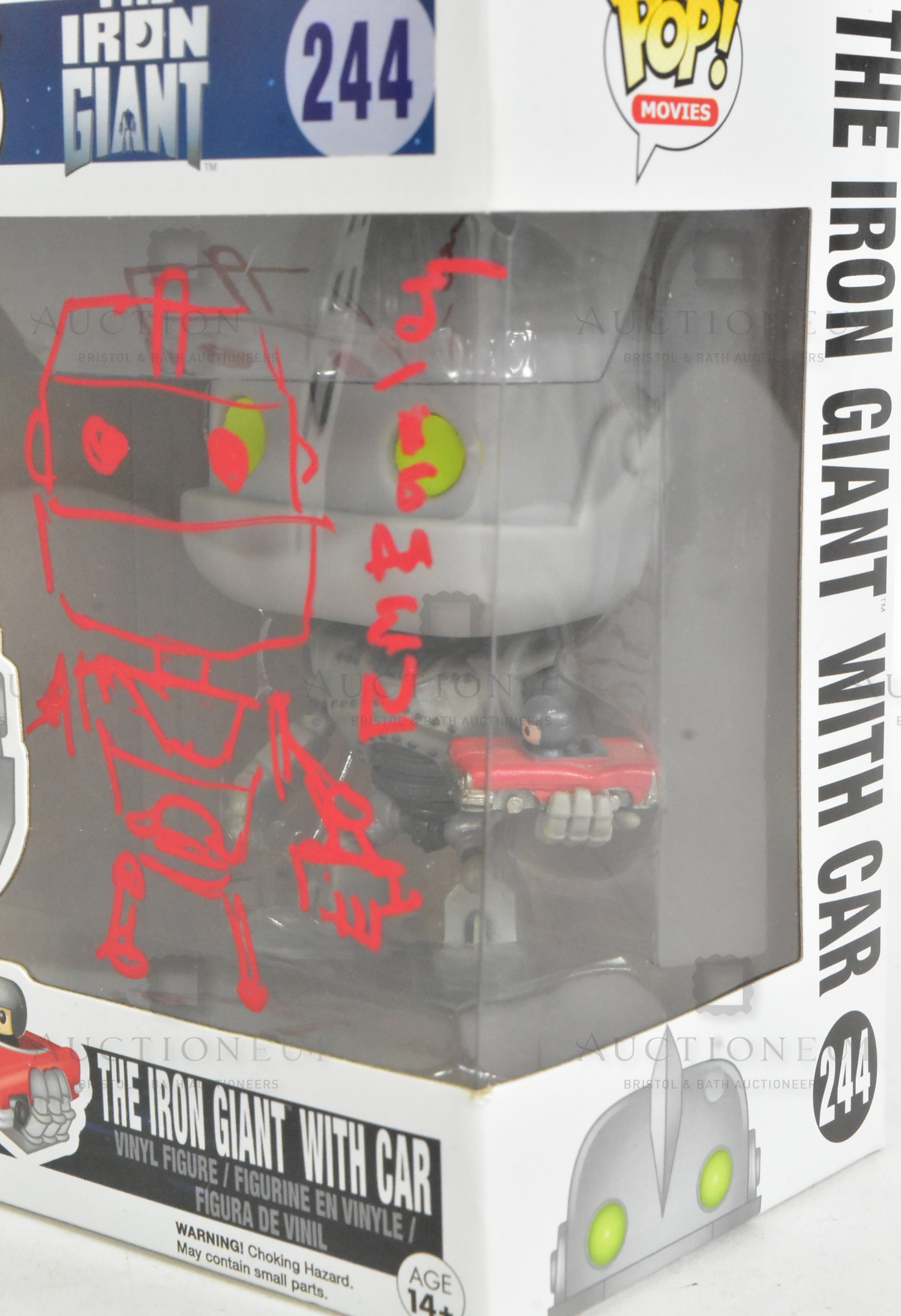 THE IRON GIANT - SIGNED FUNKO POP VINYL FIGURE - Image 4 of 5