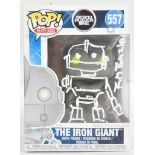 THE IRON GIANT - SIGNED FUNKO POP VINYL FIGURE