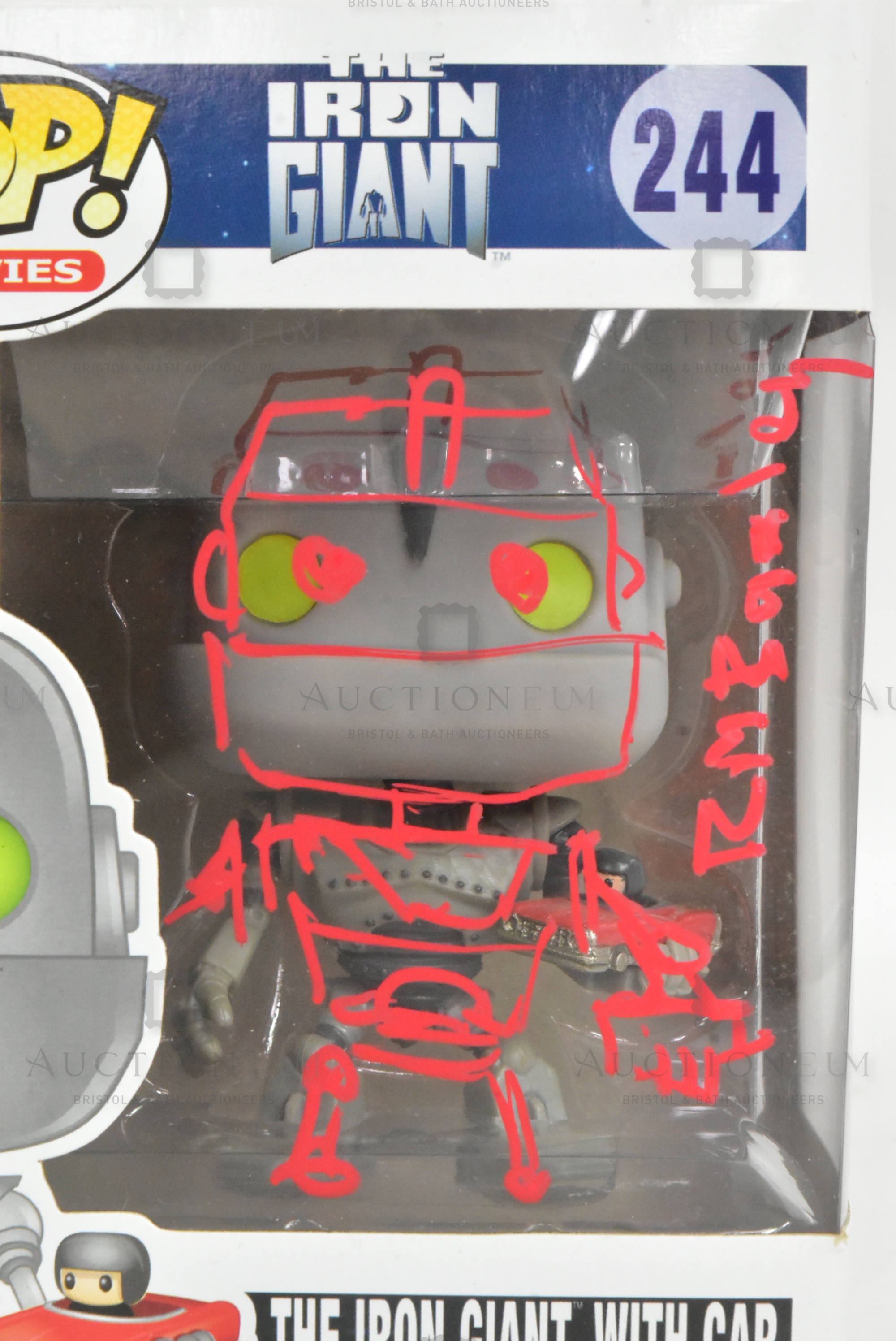 THE IRON GIANT - SIGNED FUNKO POP VINYL FIGURE - Image 2 of 5