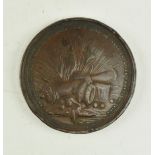 1778 GEORGE WASHINGTON VOLTAIRE MEDAL
