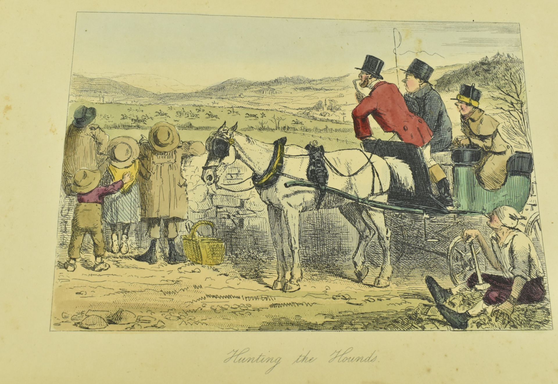 28 VICTORIAN HAND COLOURED SPORTING PRINTS / ENGRAVINGS - Image 4 of 13