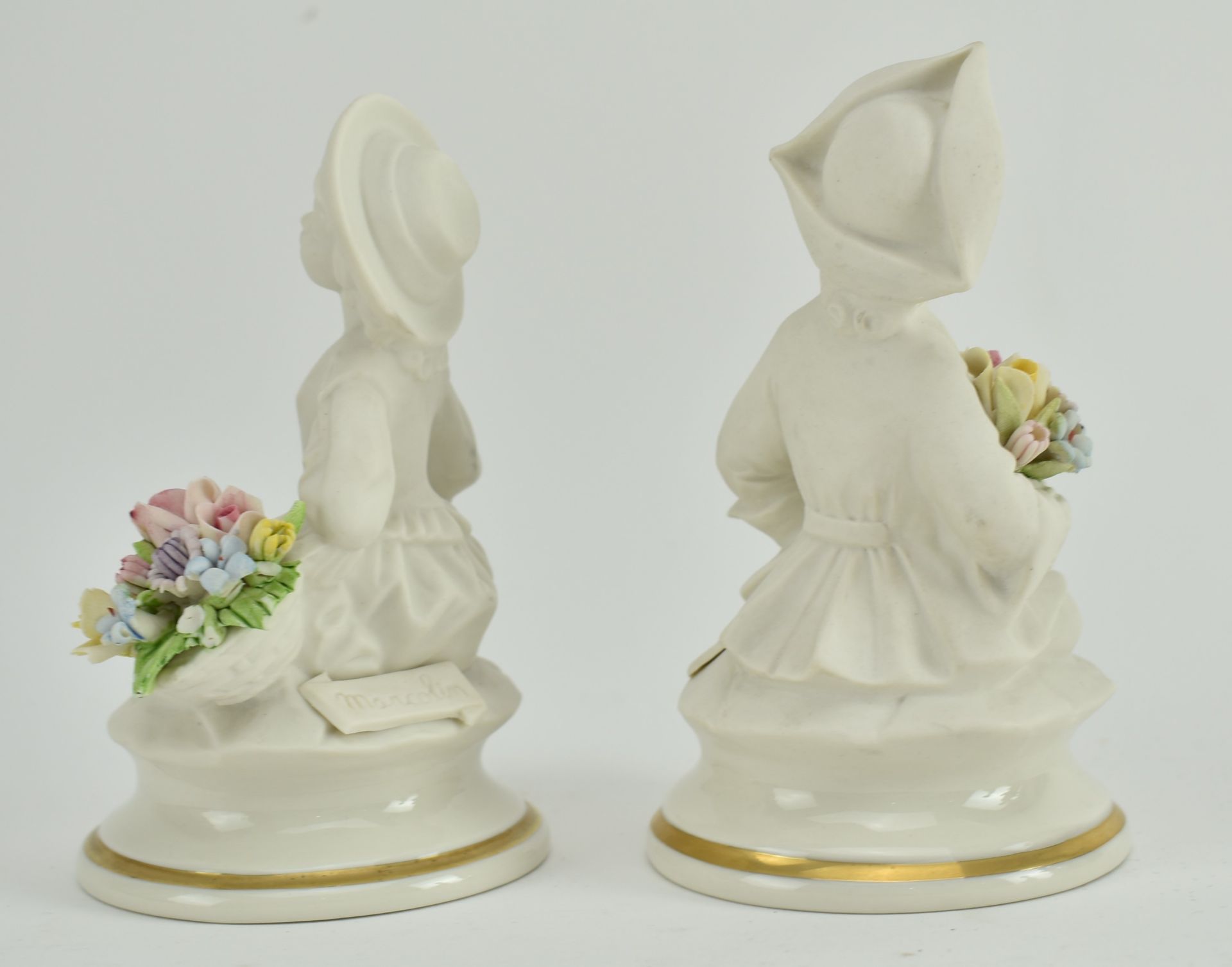 7 PORCELAIN FIGURINES BY CAPODIMONTE/WEDGWOOD/FRANCESCA - Image 3 of 15