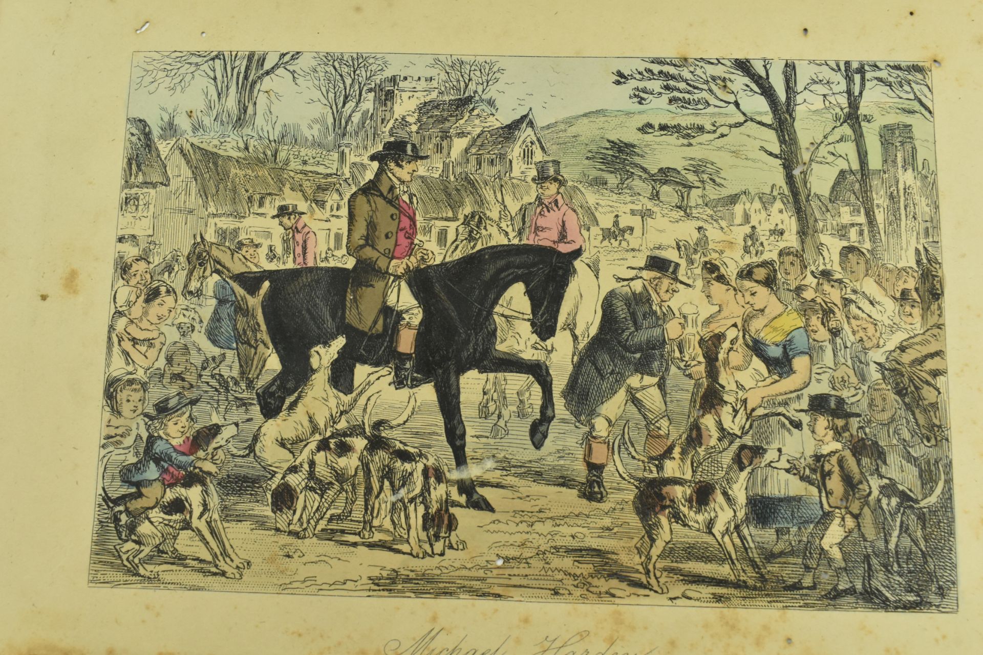 28 VICTORIAN HAND COLOURED SPORTING PRINTS / ENGRAVINGS - Image 8 of 13