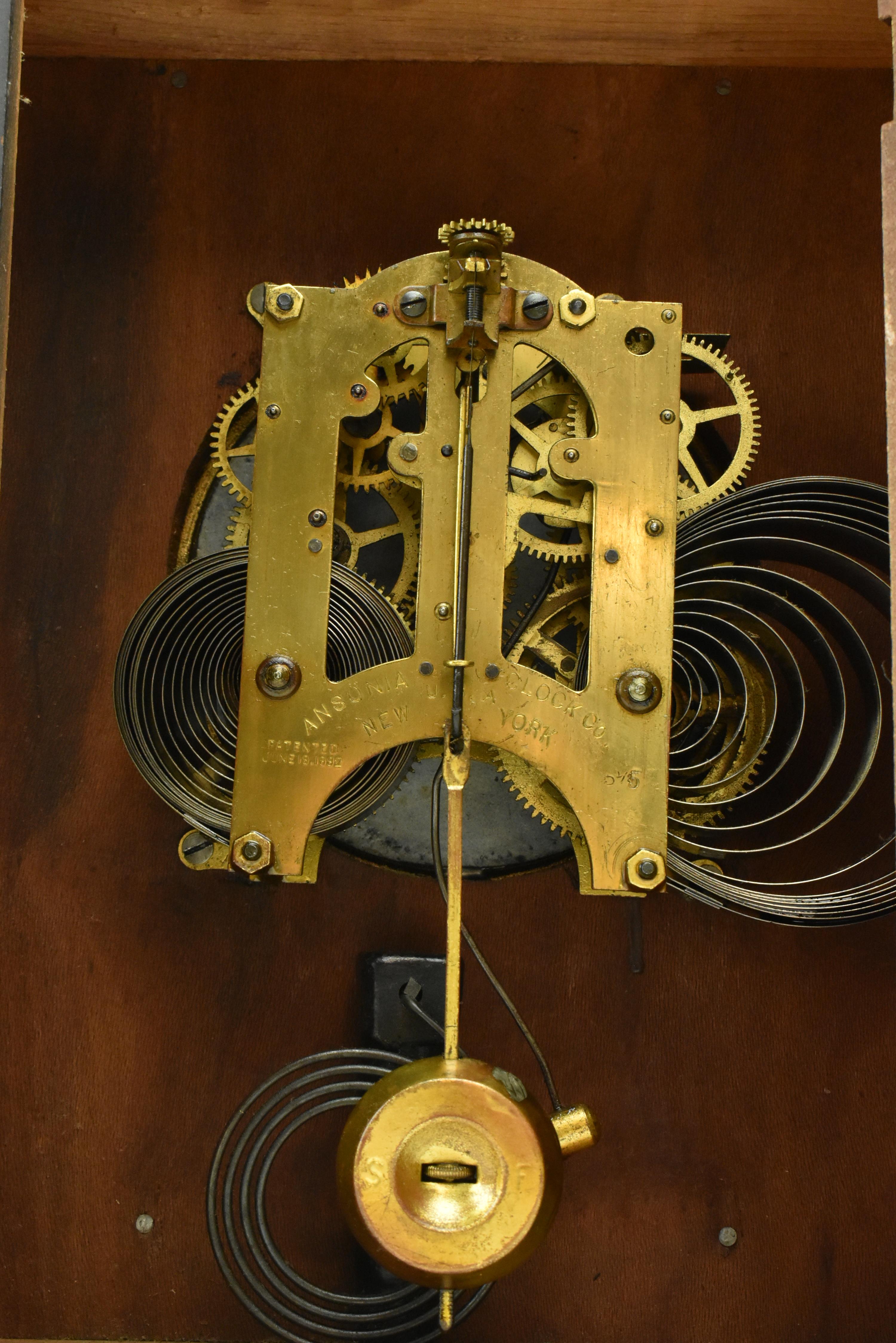 ANSONIA - MID CENTURY MANTLEPIECE CLOCK - Image 5 of 8