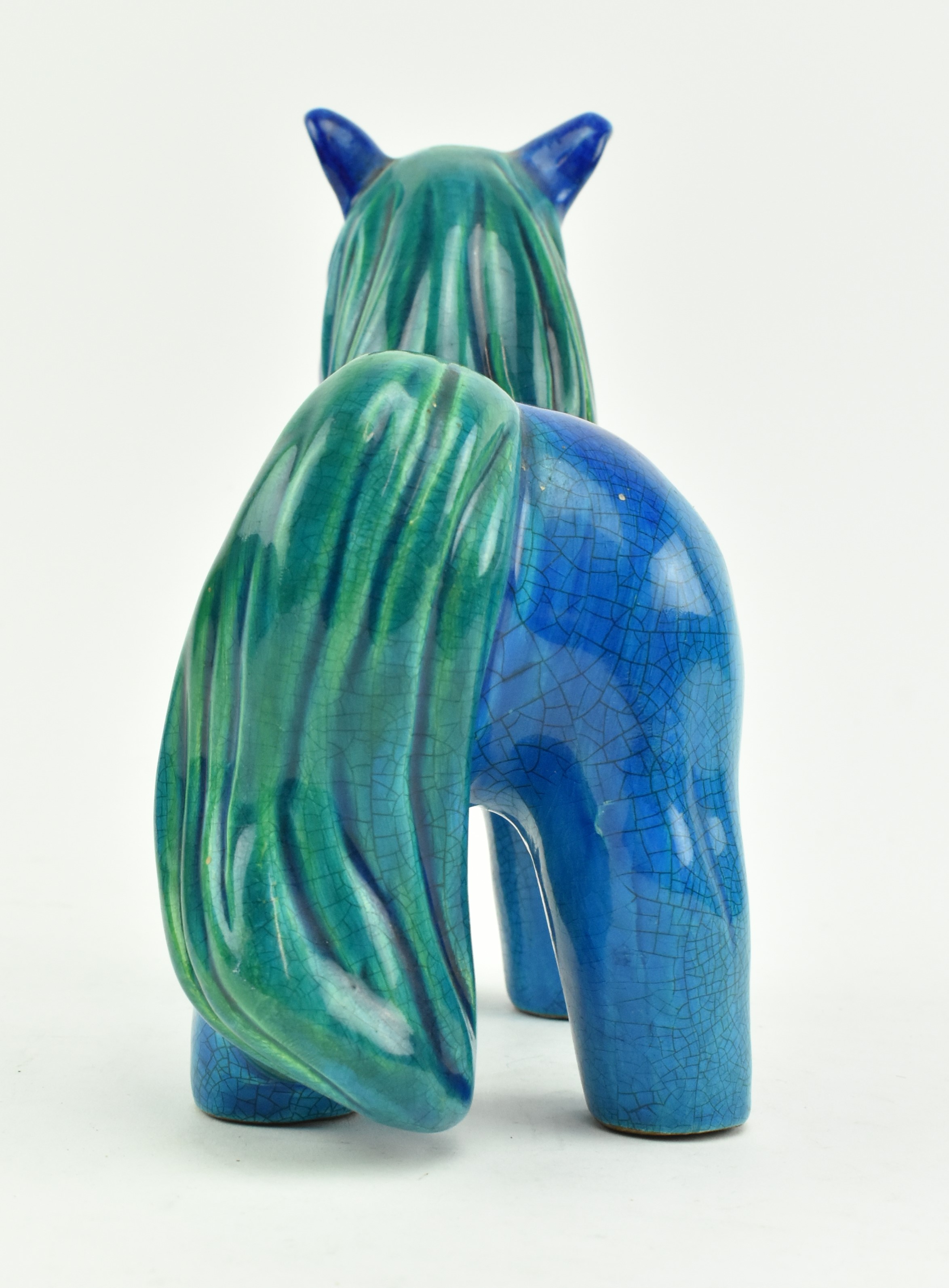 VINTAGE ITALIAN CERAMIC HORSE IN THE STYLE OF BITOSSI - Image 4 of 6