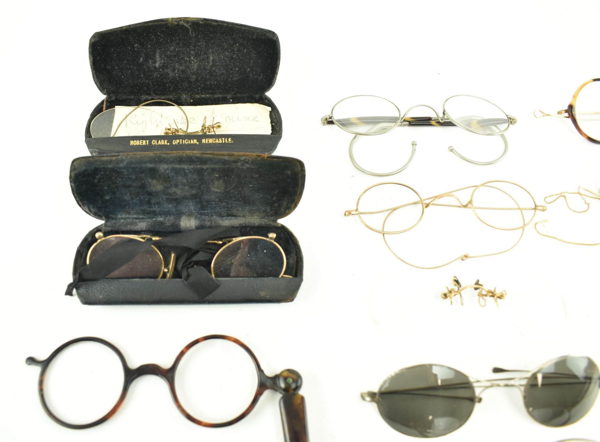 COLLECTION OF EDWARDIAN OPTICAL SPECTACLES & EYEWEAR - Bild 2 aus 5