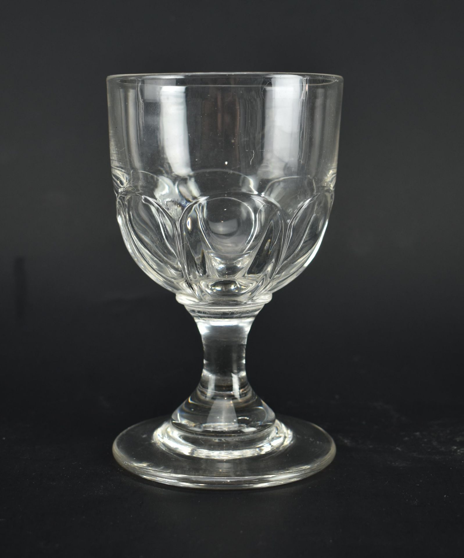 PAIR OF VICTORIAN GLASS DECANTERS & A GEORGE III DRINKING GLASS - Image 2 of 8