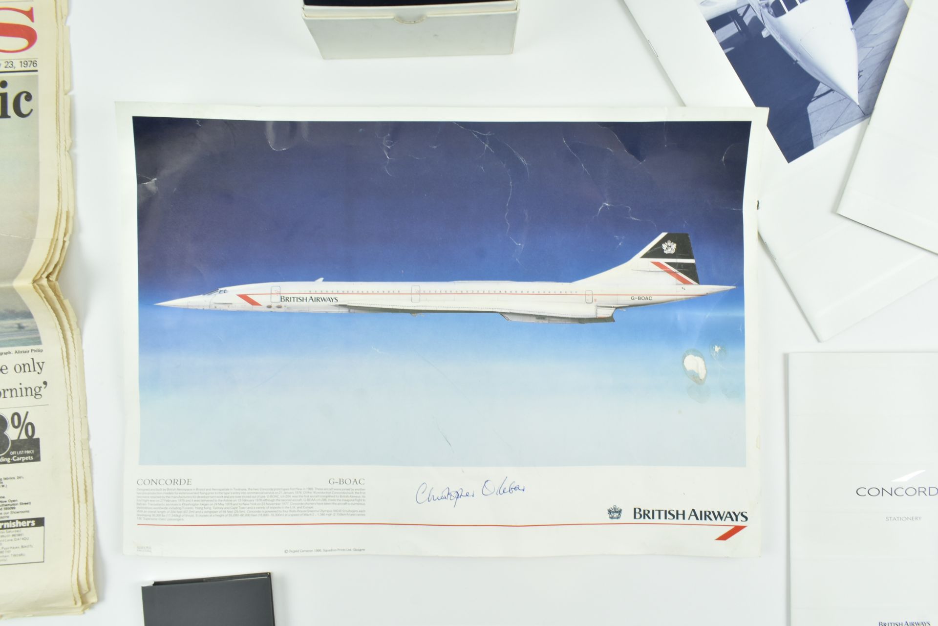 CONCORDE - COLLECTION OFCONCORDE MEMORABILIA - Image 7 of 12