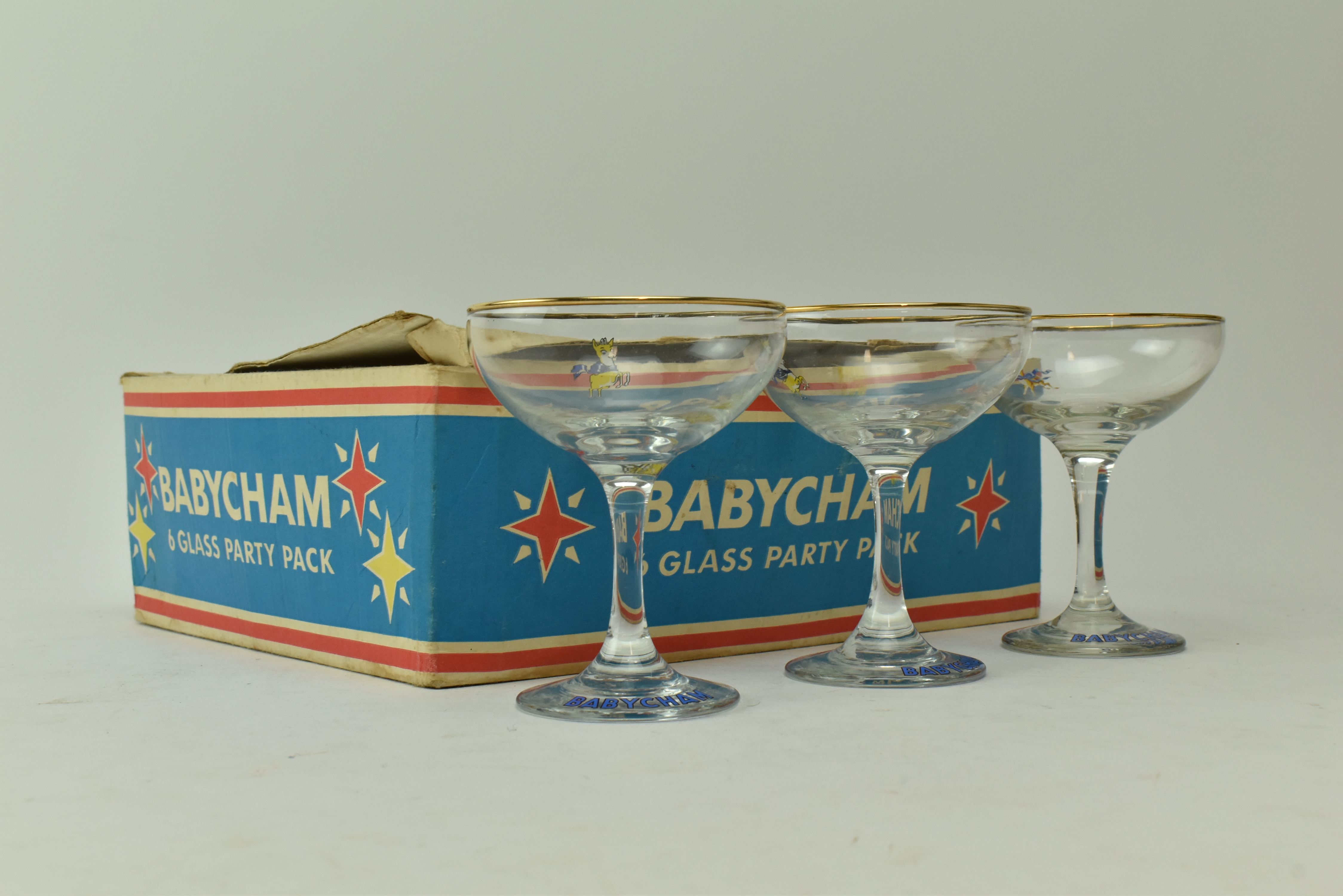 BABYCHAM - COLLECTION OF NINE VINTAGE CHAMPAGNE COUPES - Image 3 of 11