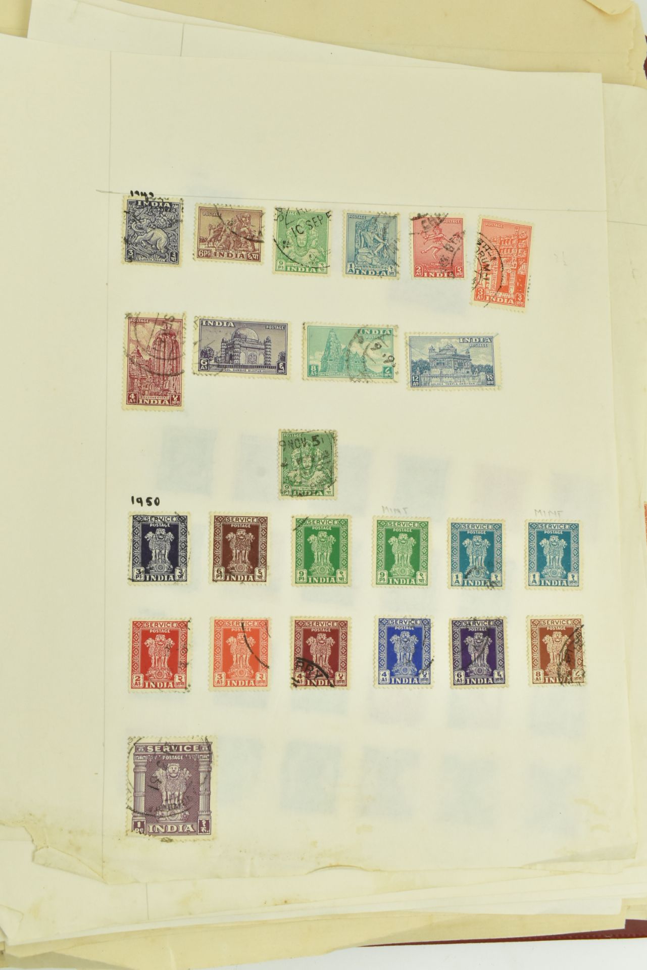 COLLECTION OF 19/20TH CENTURY UK AND WORLDWIDE STAMPS - Bild 6 aus 7