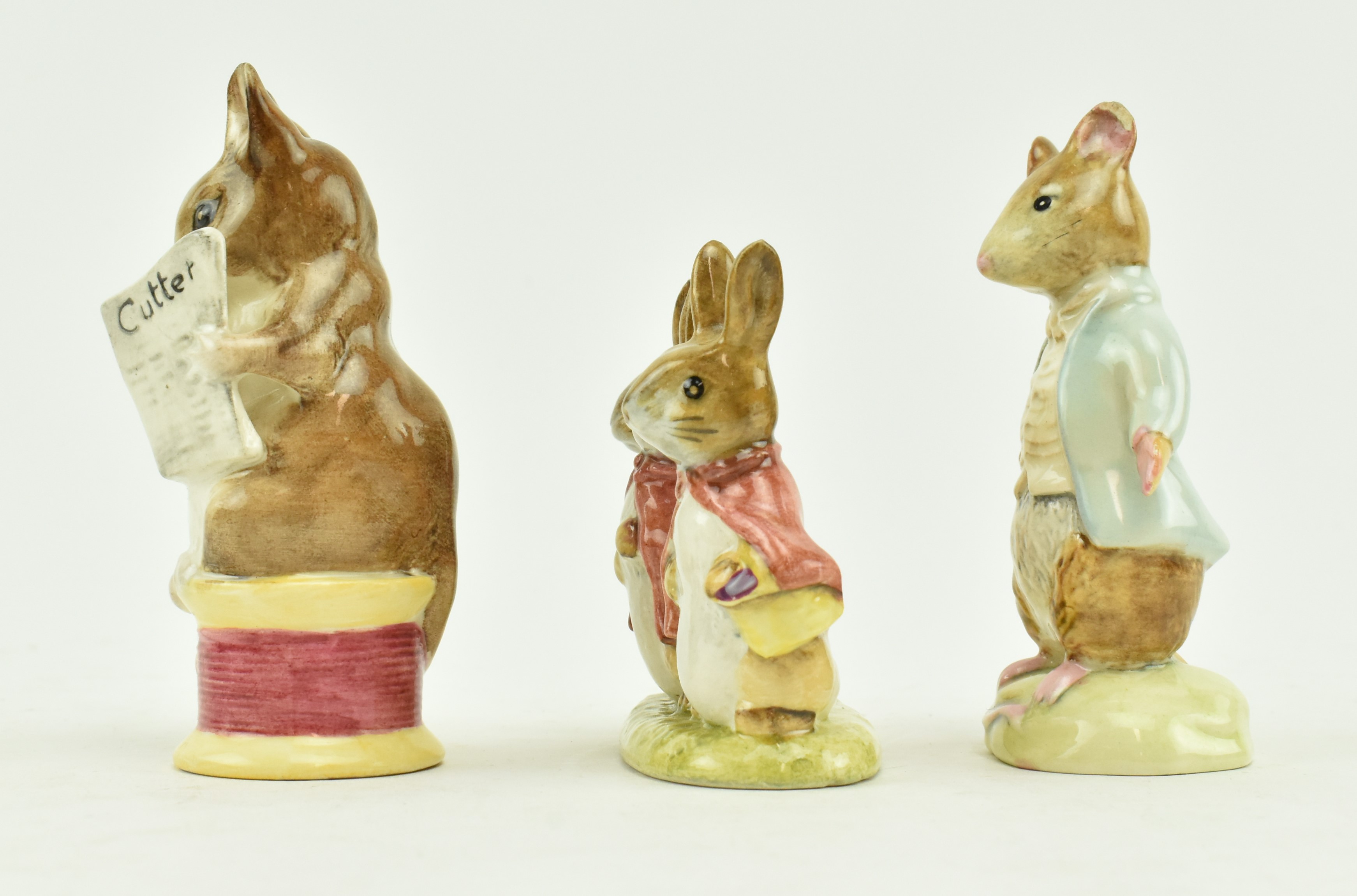 SIX BESWICK BEATRIX POTTER FINE BONE CHINA FIGURINES - Image 6 of 14