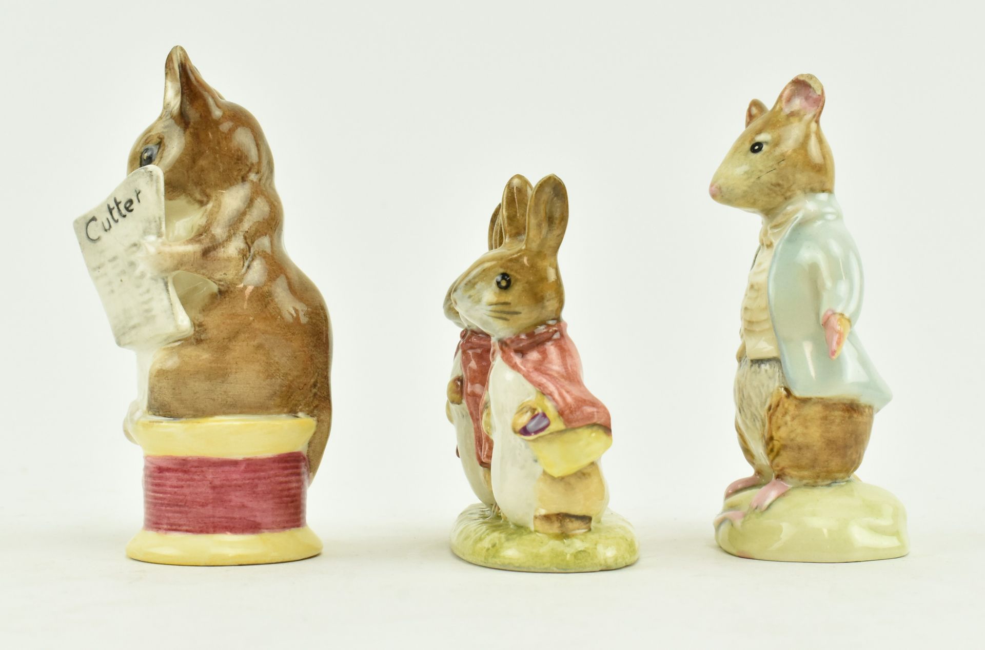 SIX BESWICK BEATRIX POTTER FINE BONE CHINA FIGURINES - Bild 6 aus 14