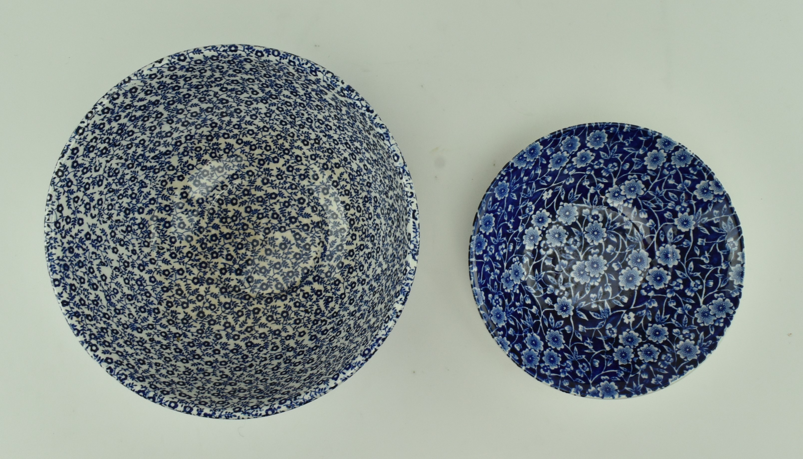 SELECTION OF BLUE AND WHITE BURLEIGH CERAMIC TABLEWARES - Image 13 of 15