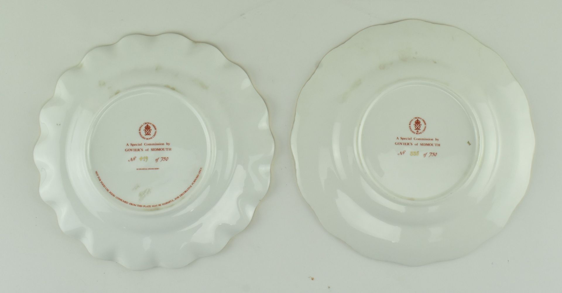 ROYAL CROWN DERBY - COLLECTION OF CHINA CABINET PLATES - Bild 7 aus 10