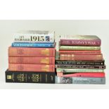 WWI MILITARY HISTORY. COLLECTION OF REFERENCE BOOKS