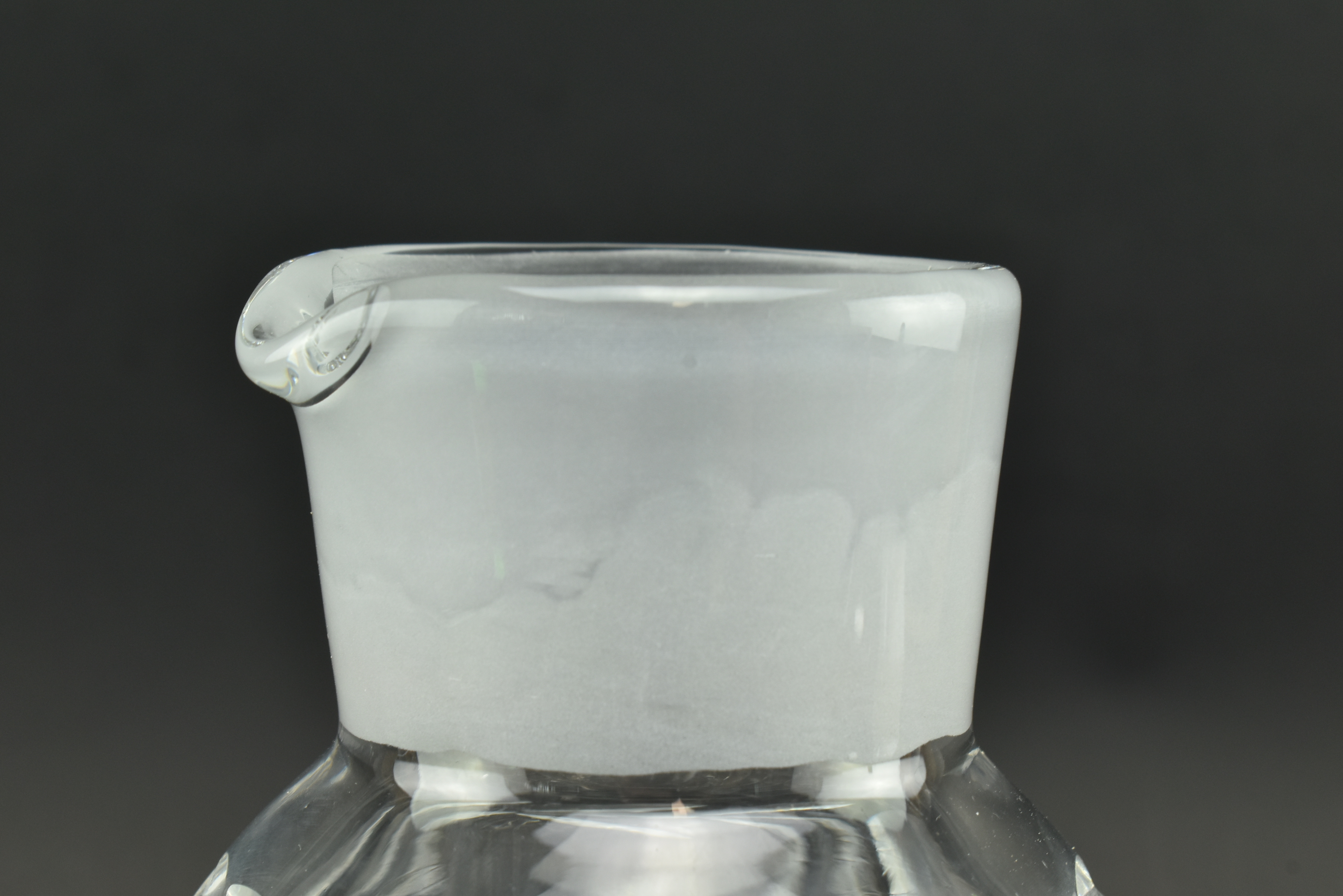 WATERFORD CRYSTAL GLASS COCKTAIL SHAKER - Image 5 of 8