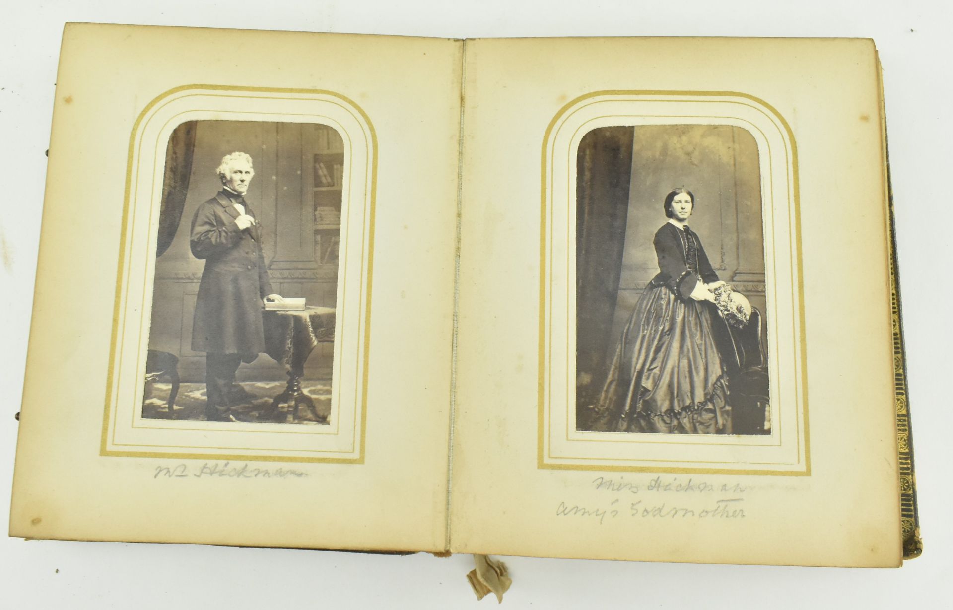 TWO 19TH CENTURY VICTORIAN PHOTOGRAPH ALBUMS - Image 8 of 13