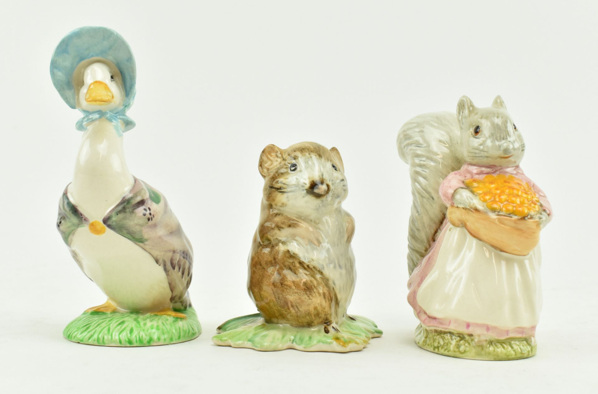 SIX BESWICK BEATRIX POTTER FINE BONE CHINA FIGURINES - Bild 9 aus 14