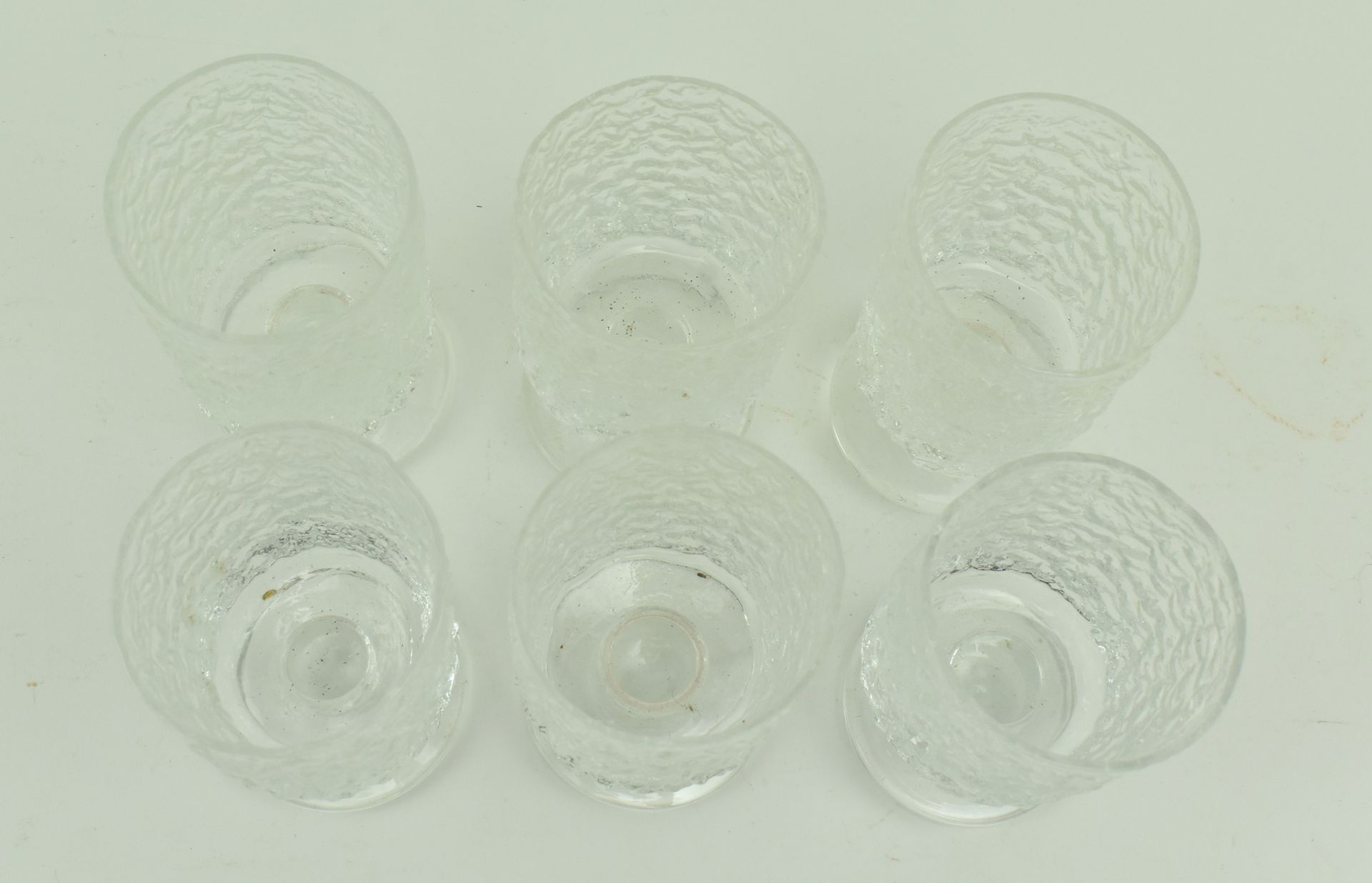 WHITEFRIARS - SIX VINTAGE GLACIER WINE GLASSES IN ORIG. BOX - Image 4 of 6