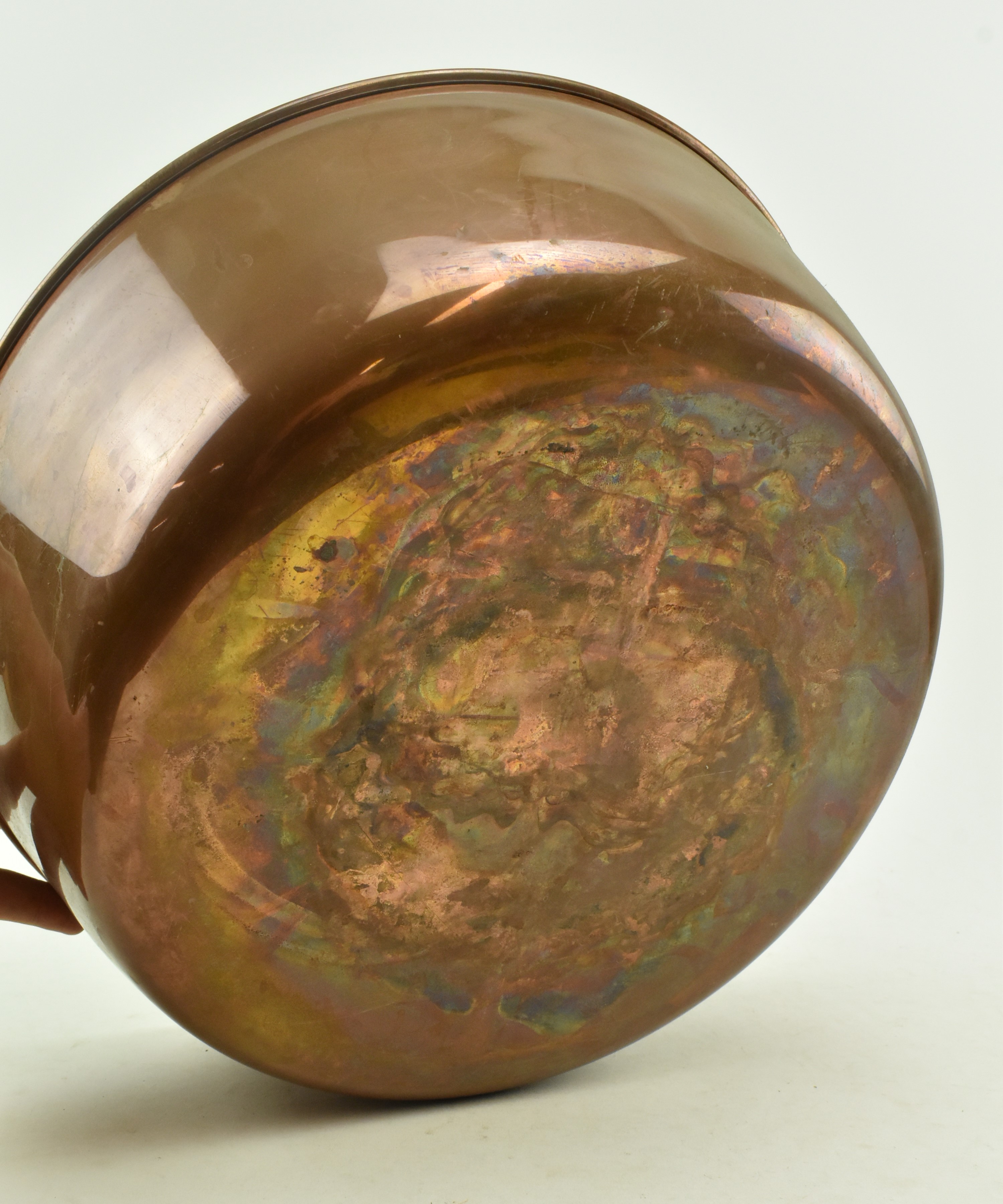 EARLY 20TH CENTURY COPPER TWIN HANDLED PAN - Image 5 of 5
