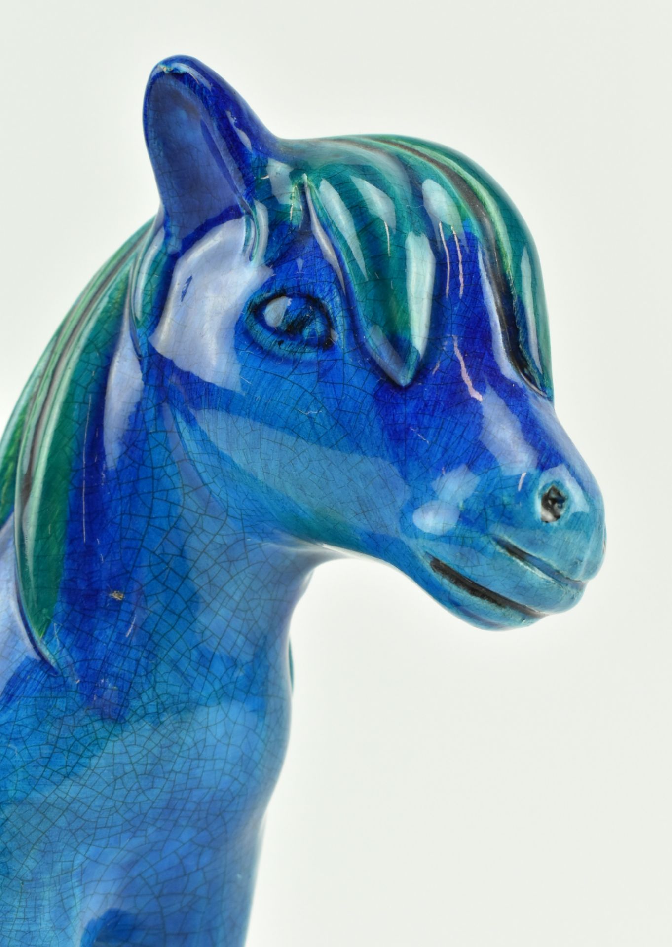 VINTAGE ITALIAN CERAMIC HORSE IN THE STYLE OF BITOSSI - Bild 2 aus 6