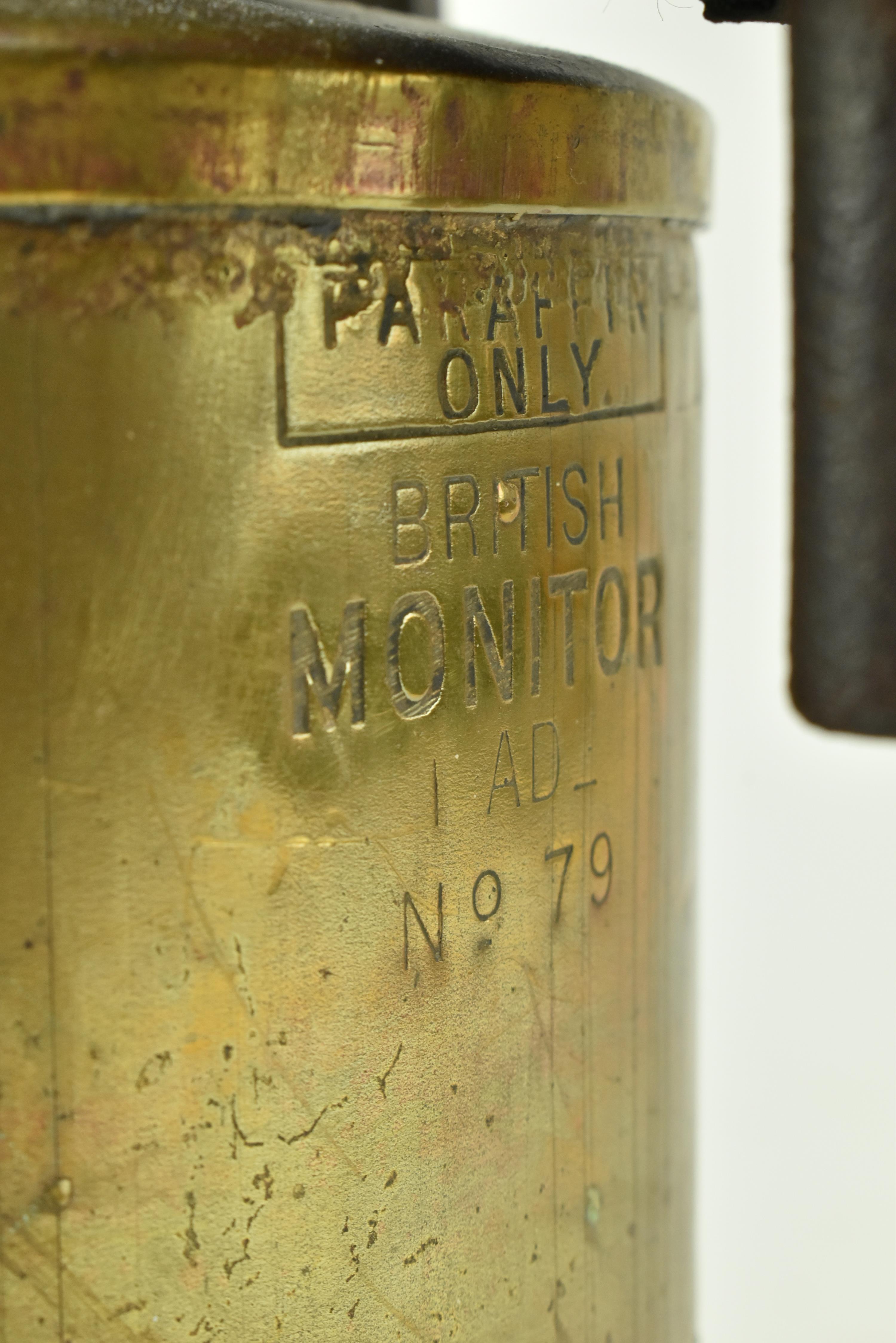 VINTAGE BRITISH MONITOR PARAFFIN BLOWTORCH - Image 3 of 8