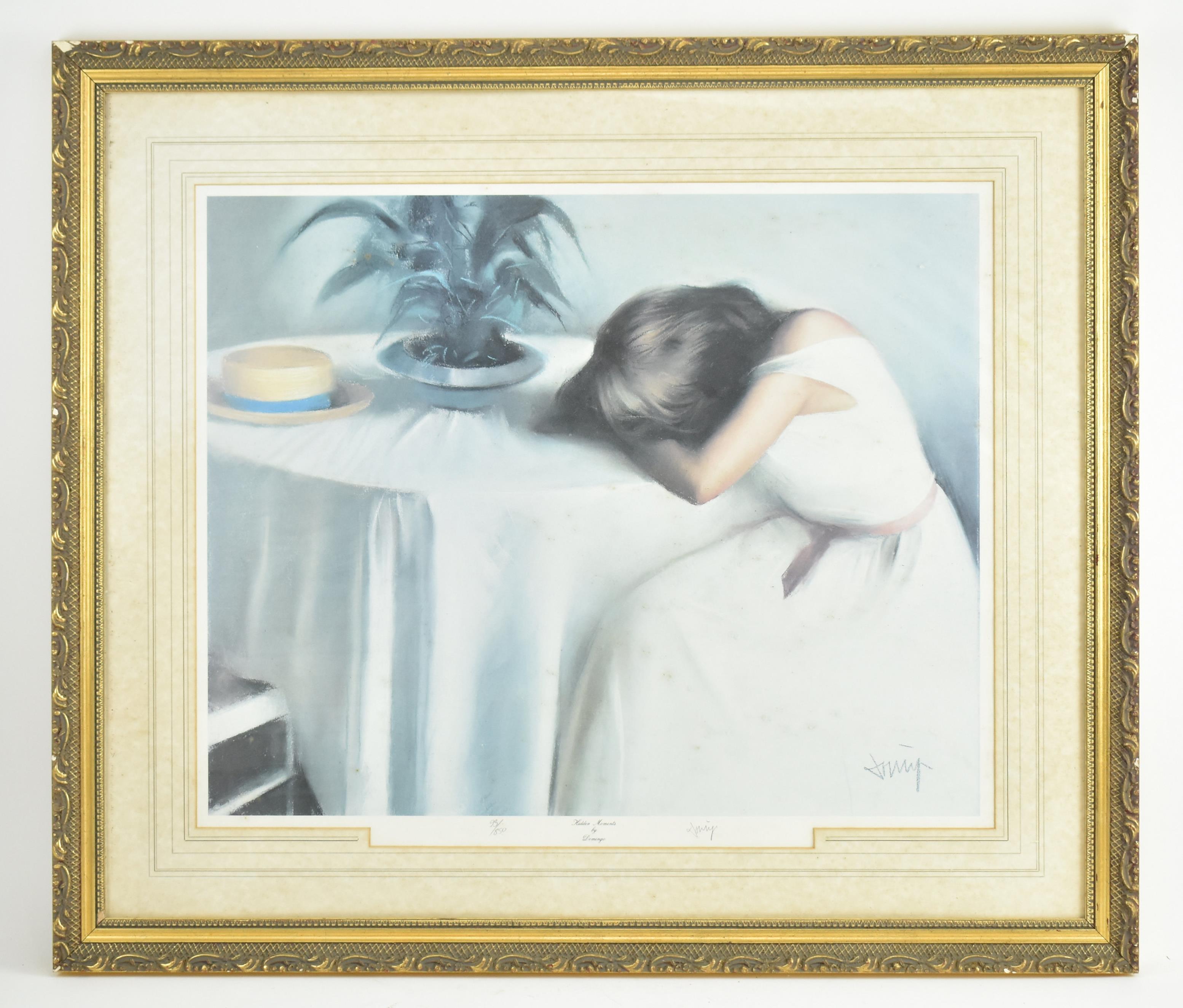 DOMINGO - HIDDEN MOMENTS - VINTAGE LIMITED EDITION GICLEE PRINT - Image 2 of 5