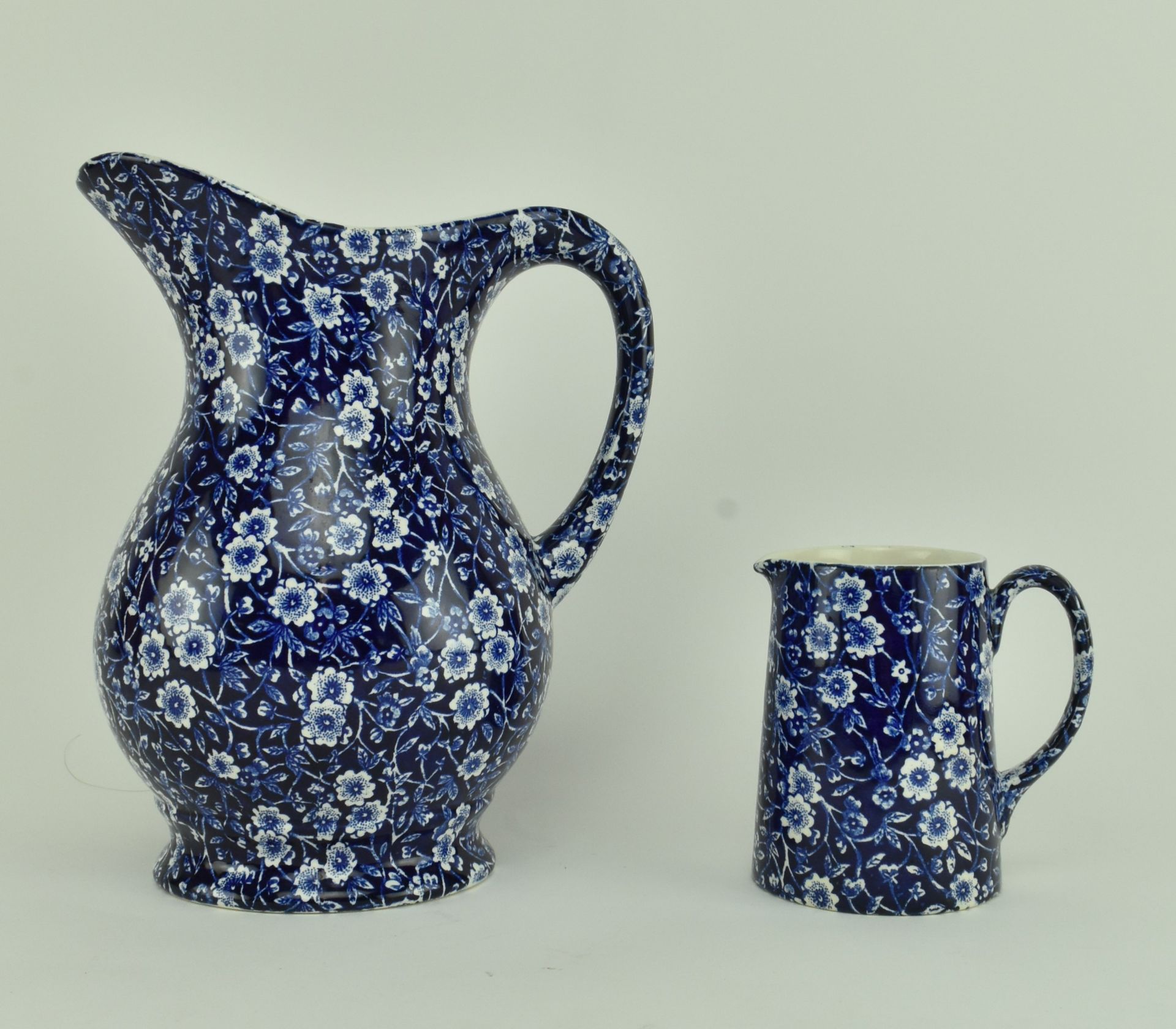 SELECTION OF BLUE AND WHITE BURLEIGH CERAMIC TABLEWARES - Image 5 of 15