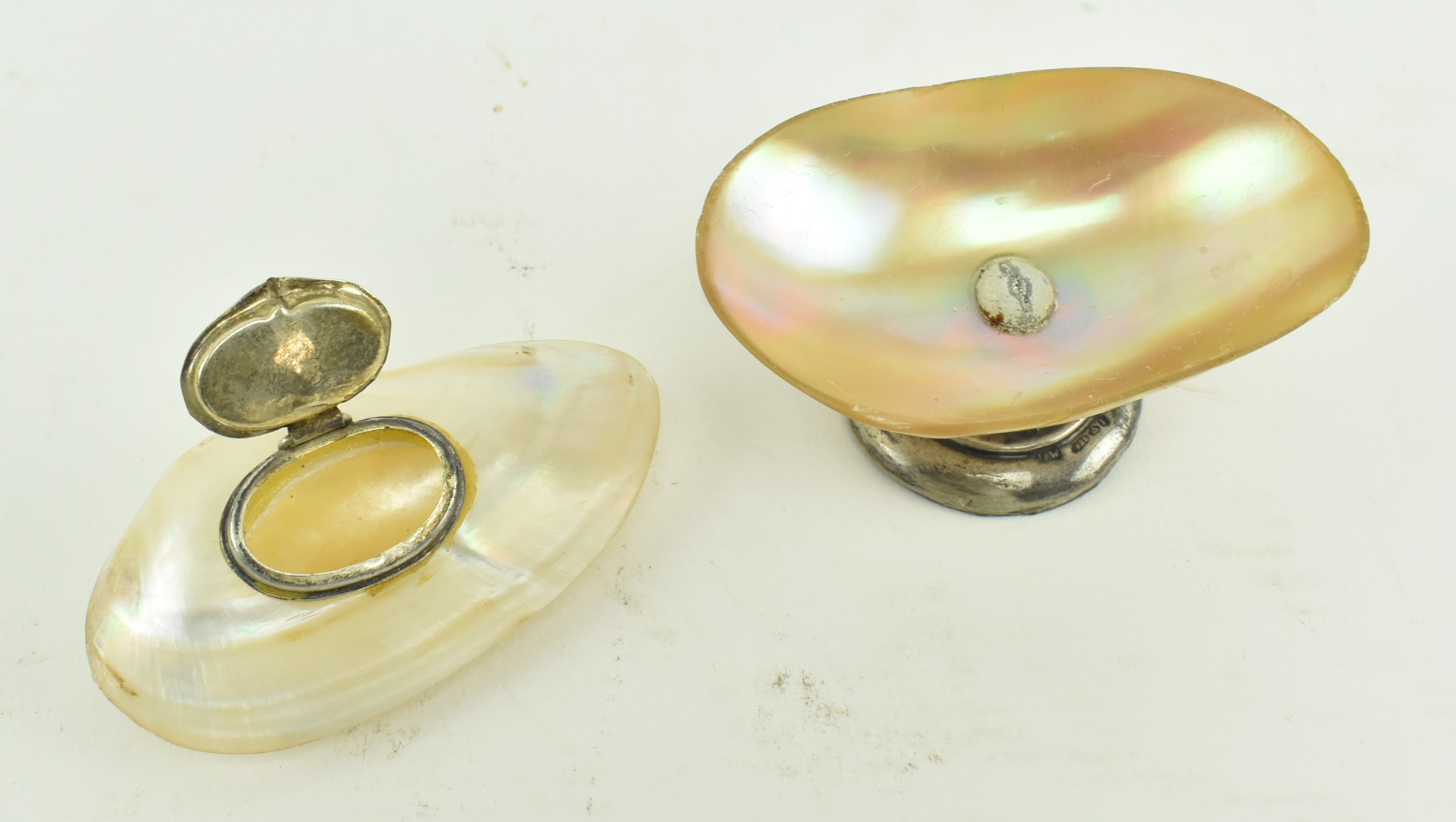 SEVEN MOTHER OF PEARL DECORATIVE TRINKET CASES - Image 4 of 9