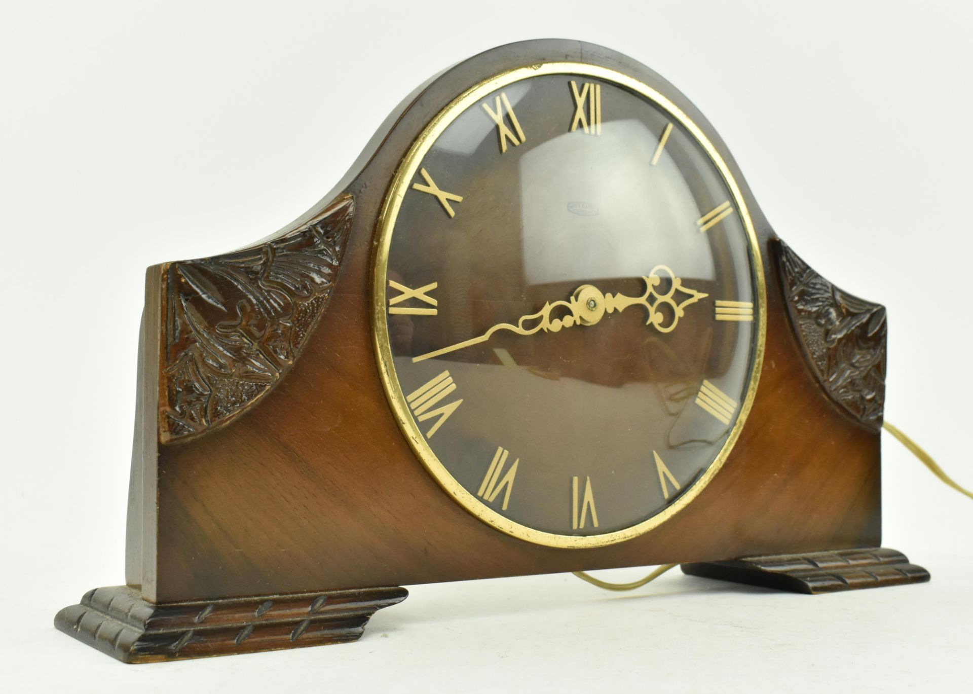 VINTAGE 1950S METAMEC MANTLEPIECE CLOCK - Bild 3 aus 6