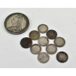 COLLECTION OF VICTORIAN & LATER SILVER COINS