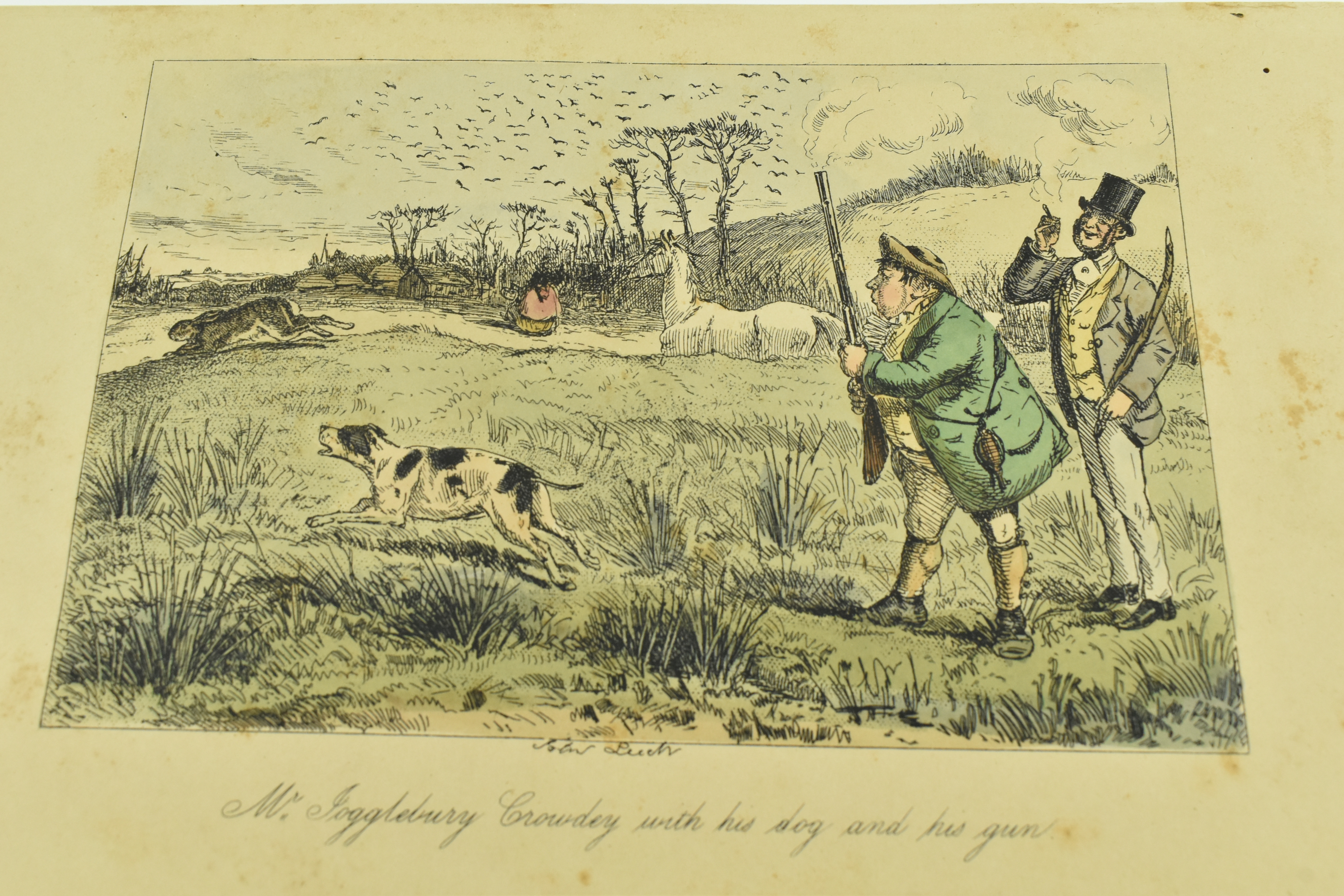 28 VICTORIAN HAND COLOURED SPORTING PRINTS / ENGRAVINGS - Image 9 of 13