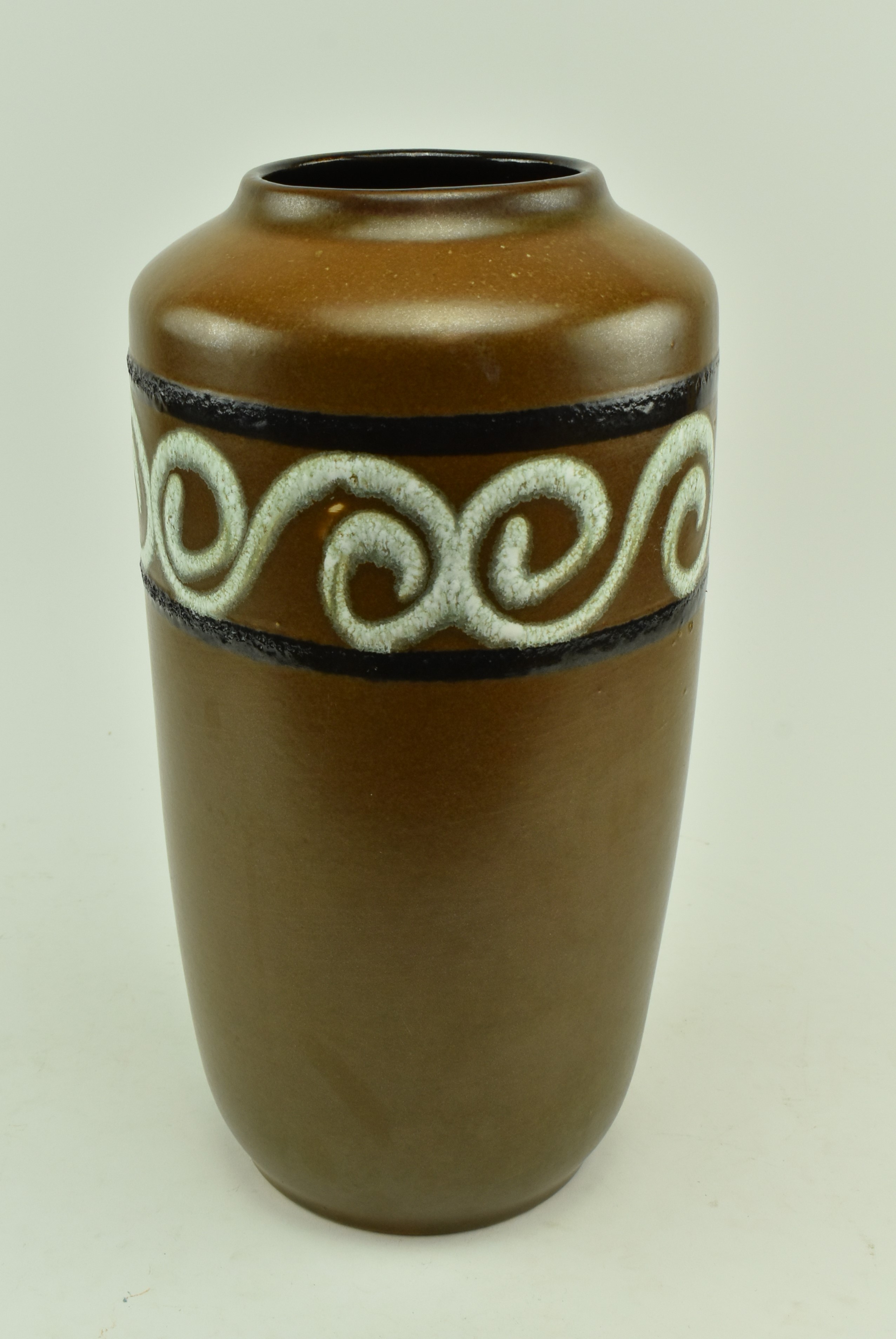 VINTAGE FLOORSTANDING WEST GERMAN STUDIO POTTERY VASE - Image 3 of 7