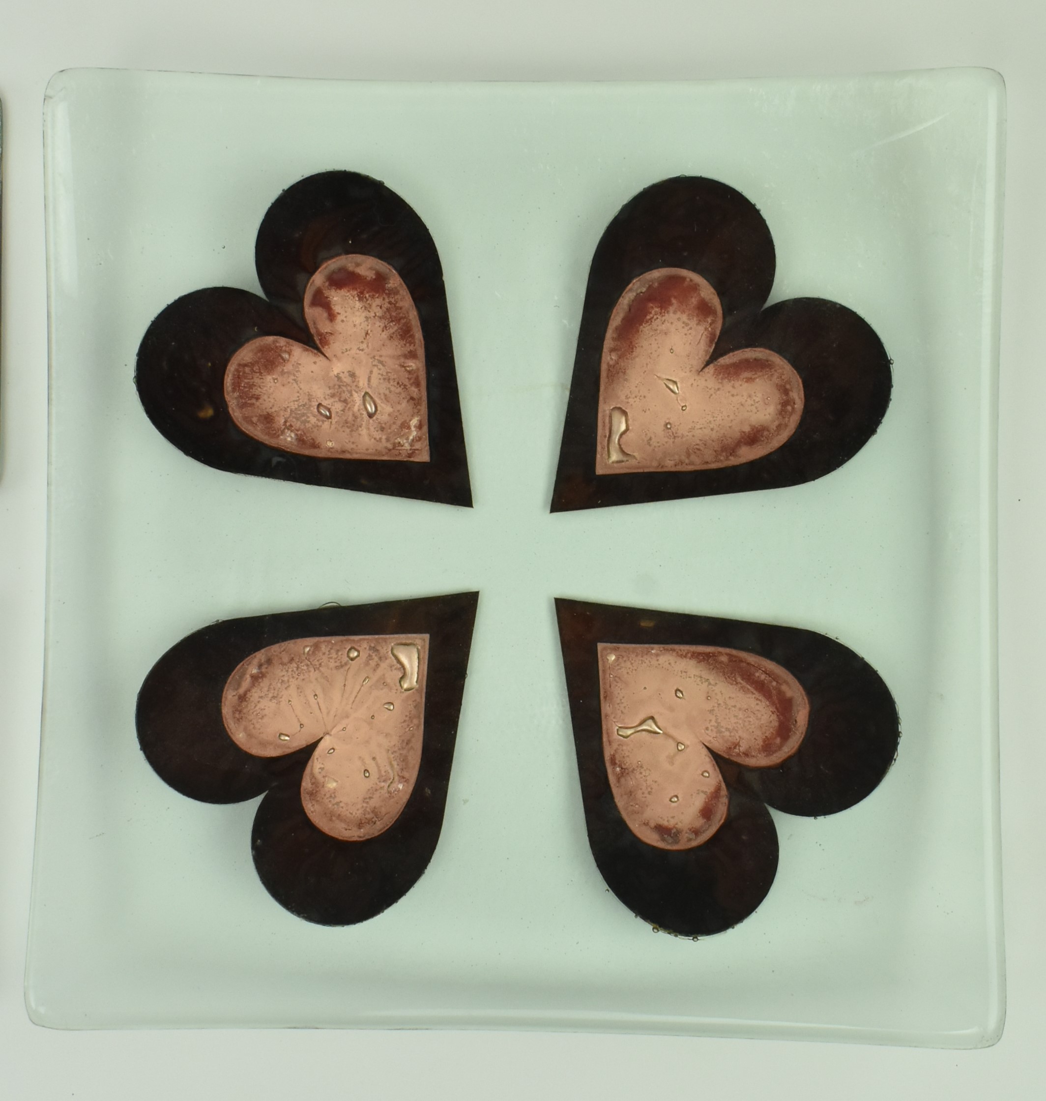 JO DOWNS - COLLECTION OF STUDIO GLASS COASTERS & PLATTERS - Image 3 of 8