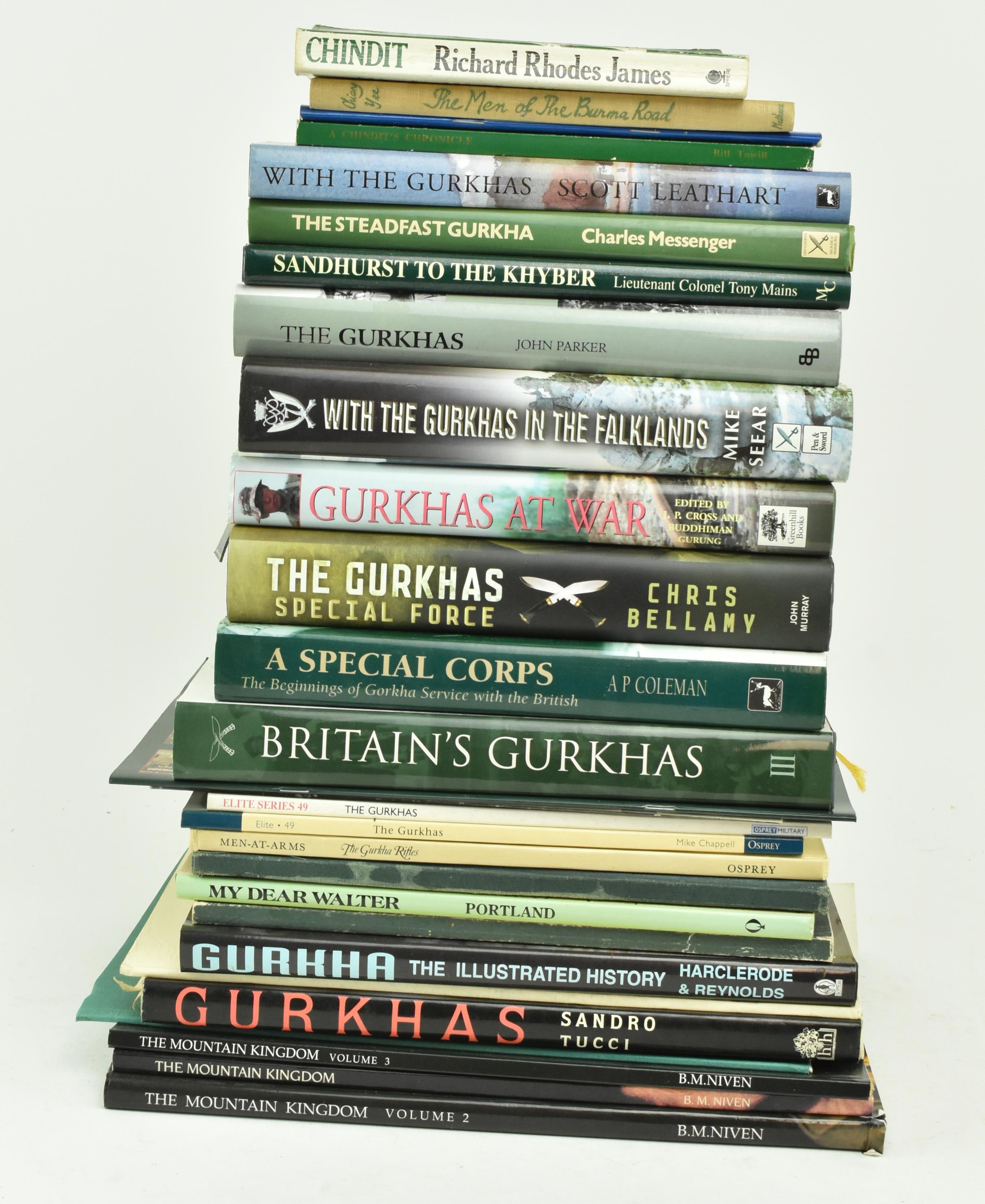 COLLECTION OF VINTAGE BOOKS RELATING TO GURKHAS - Image 4 of 7