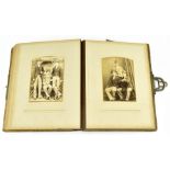 TWO 19TH CENTURY VICTORIAN PHOTOGRAPH ALBUMS
