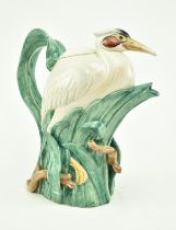 VINTAGE FITZ & FLOYD CERAMIC TEAPOT IN THE SHAPE OF A HERON