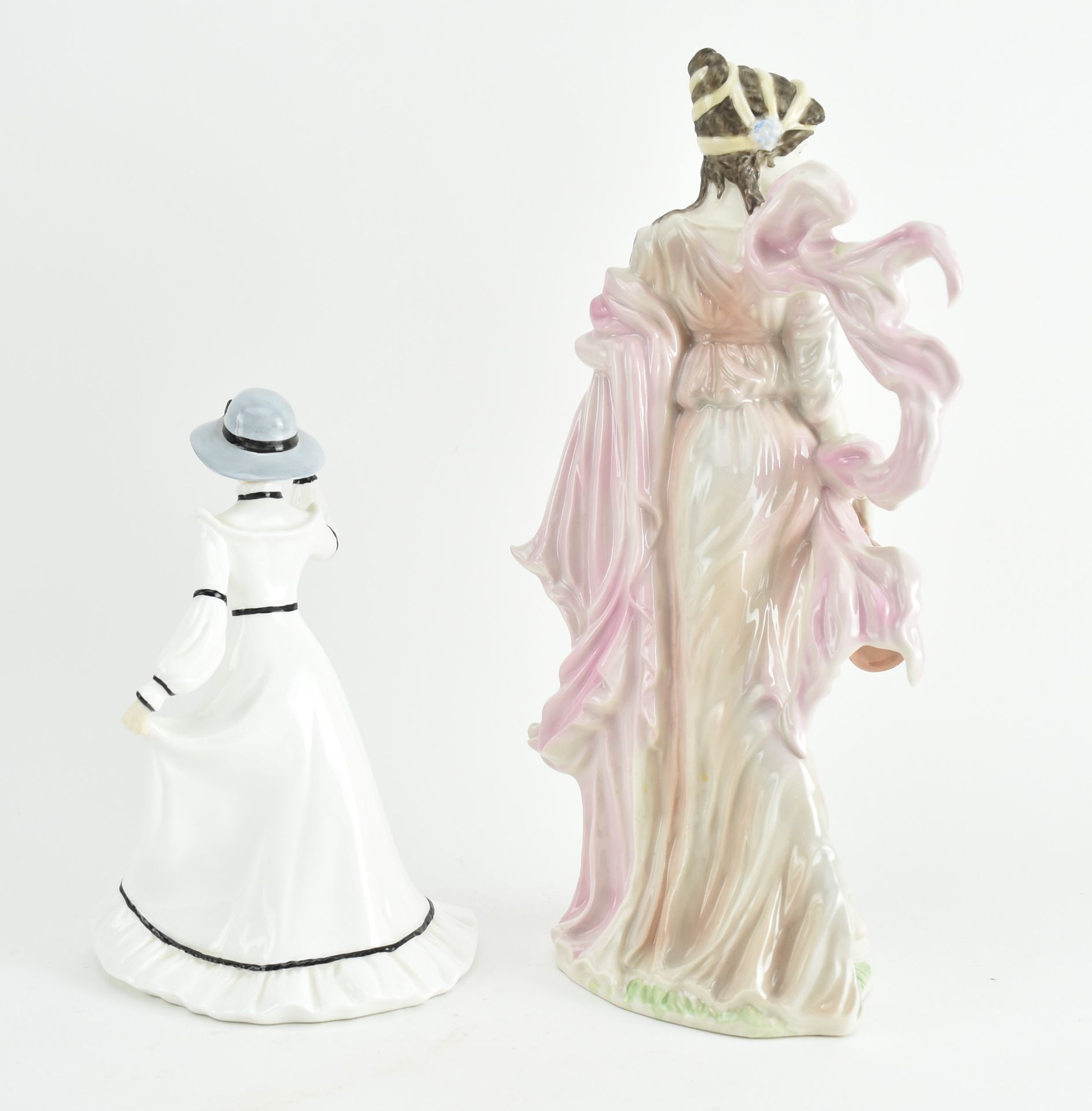 7 PORCELAIN FIGURINES BY CAPODIMONTE/WEDGWOOD/FRANCESCA - Image 13 of 15