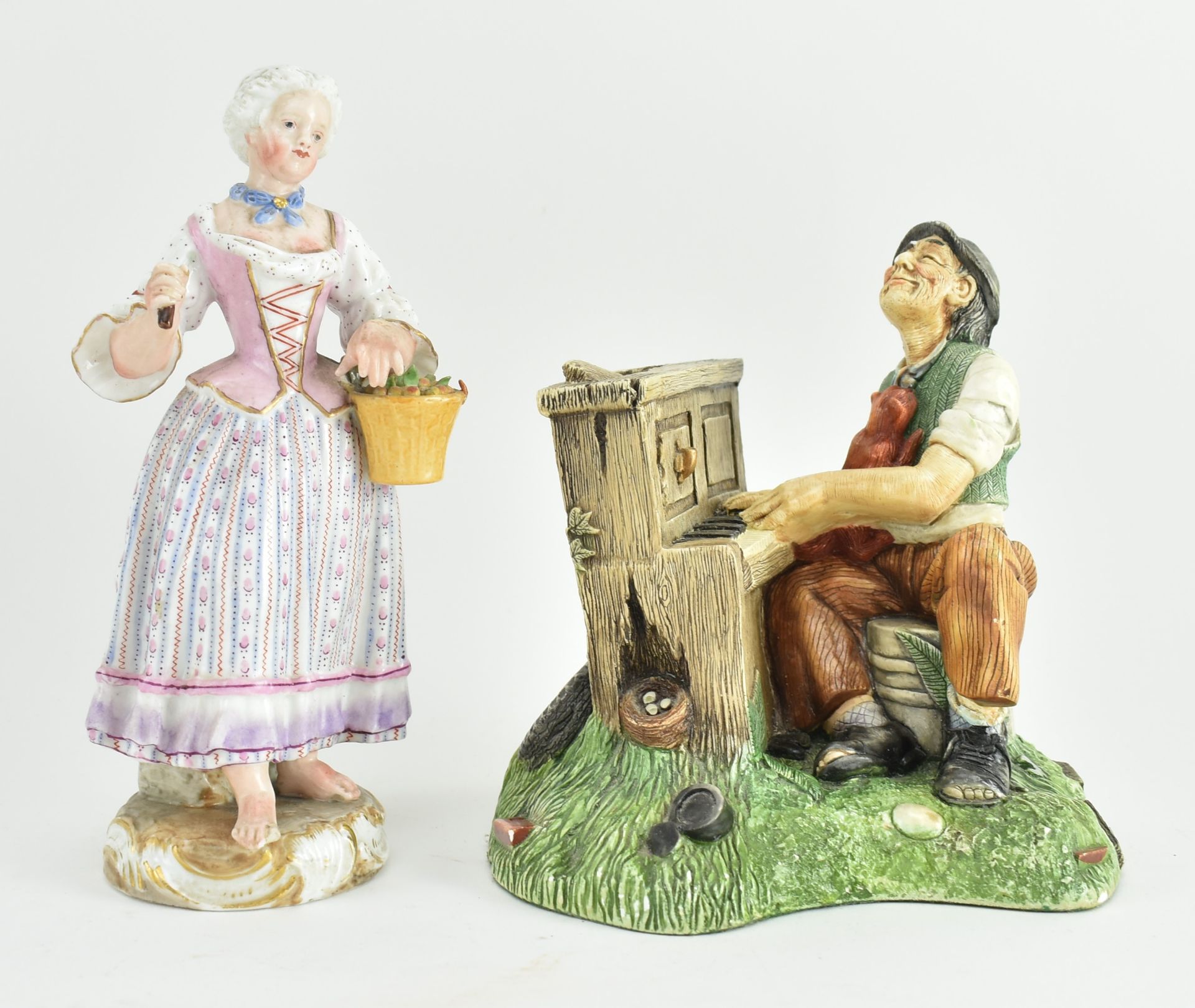 FOUR PORCELAIN FIGURINES - ITALIAN 'BELCONI' & NATURECRAFT - Image 2 of 11